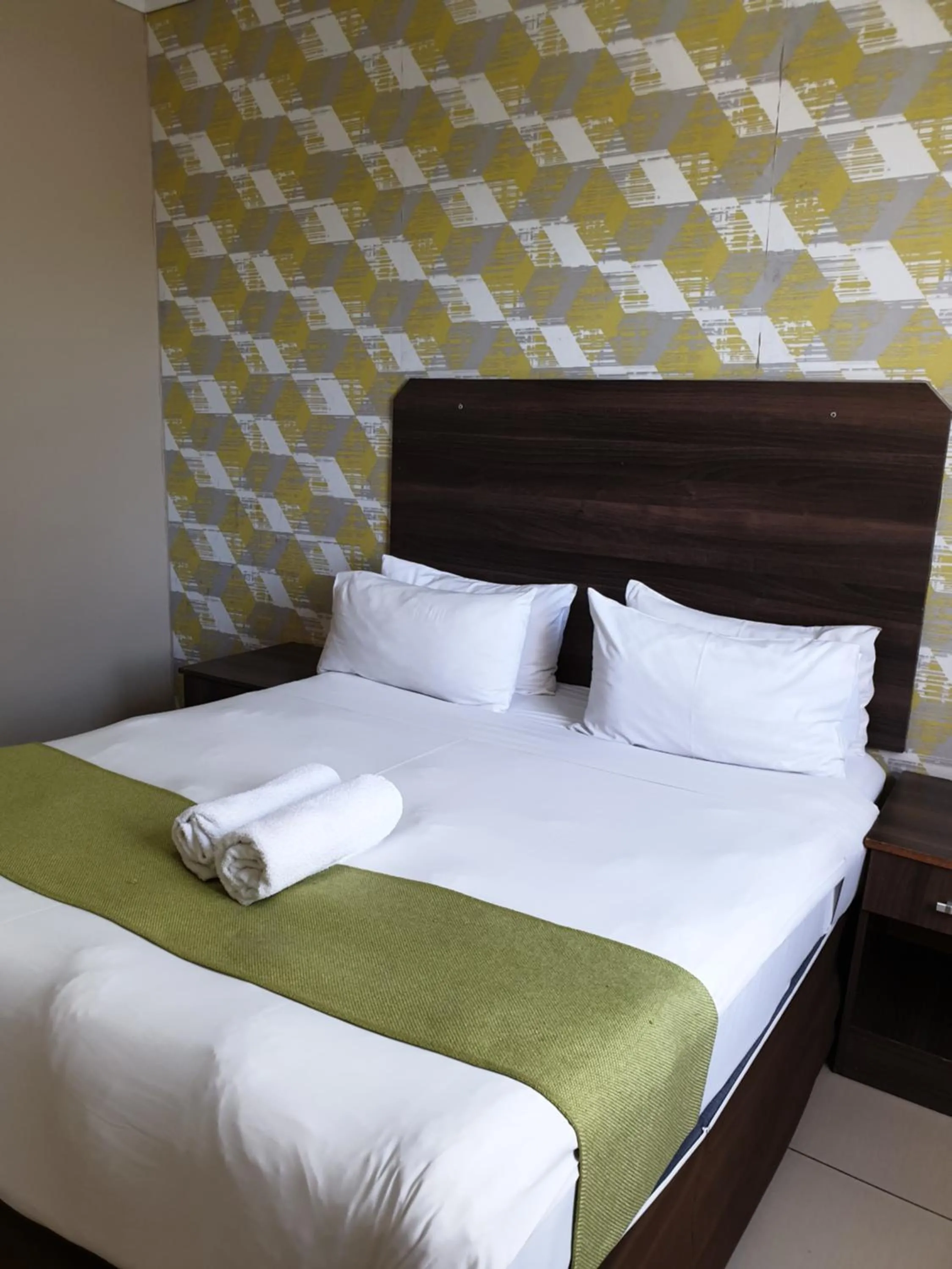Bed in Cube Hotel