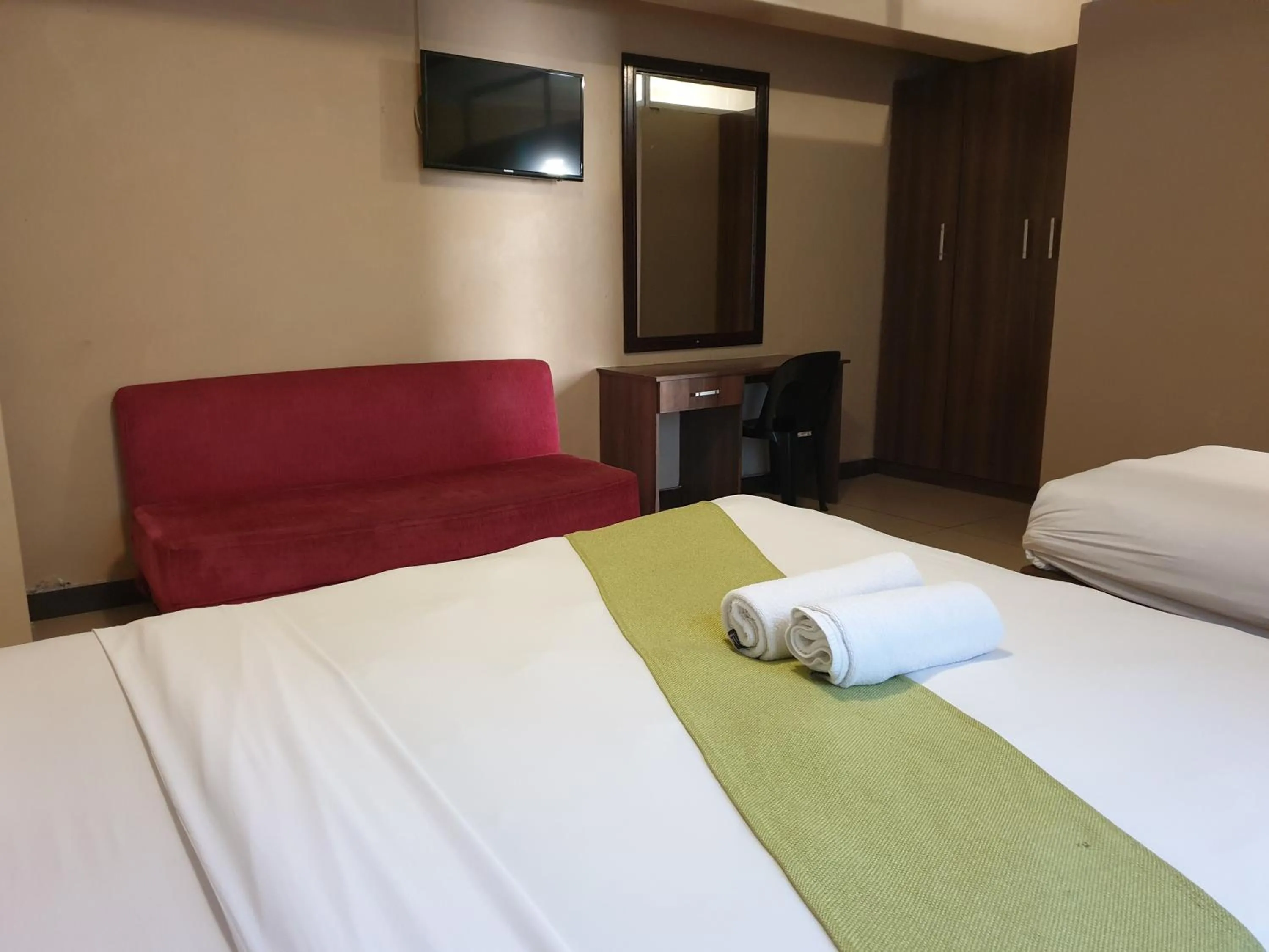 Bed in Cube Hotel