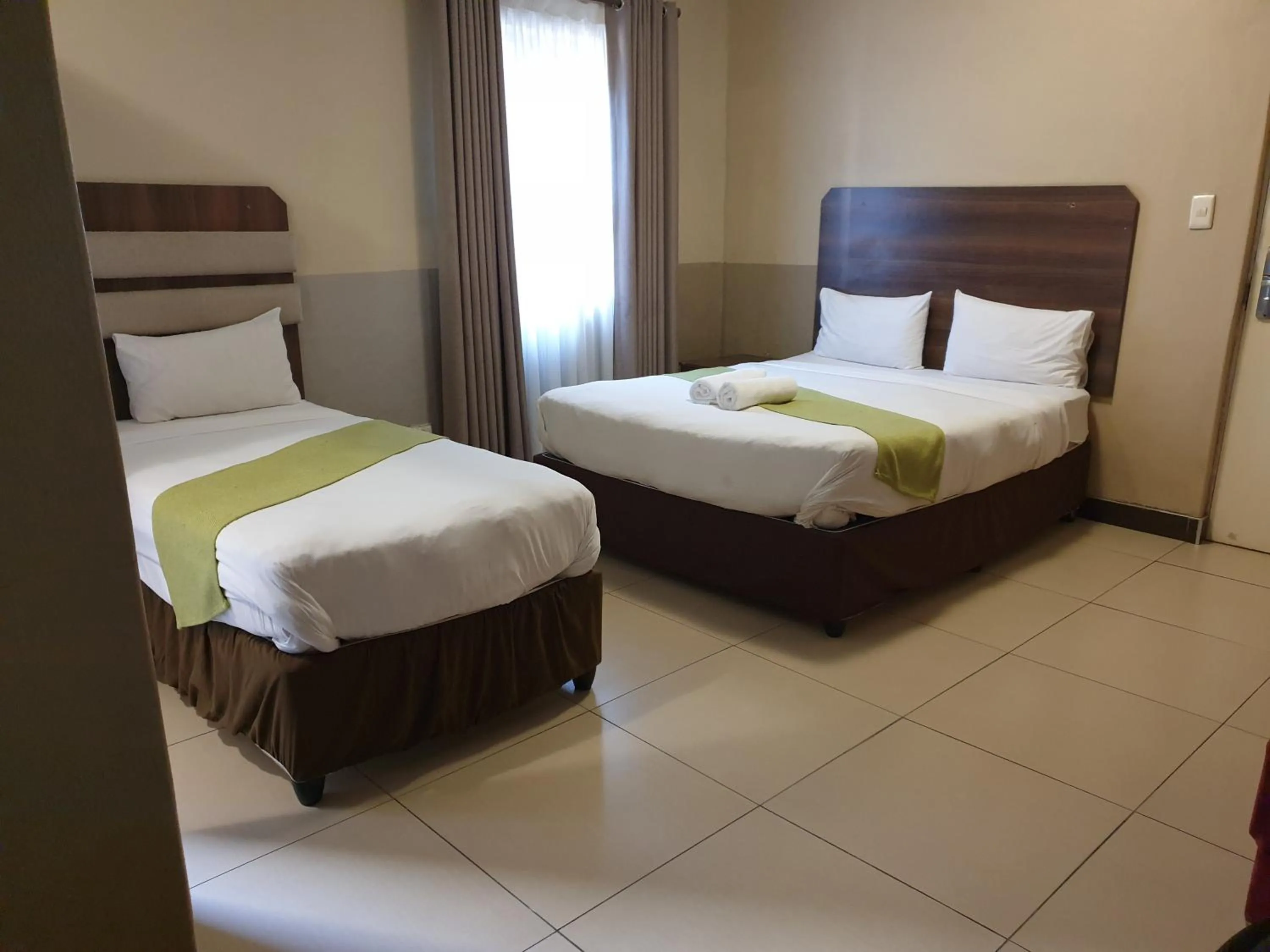 Bed in Cube Hotel