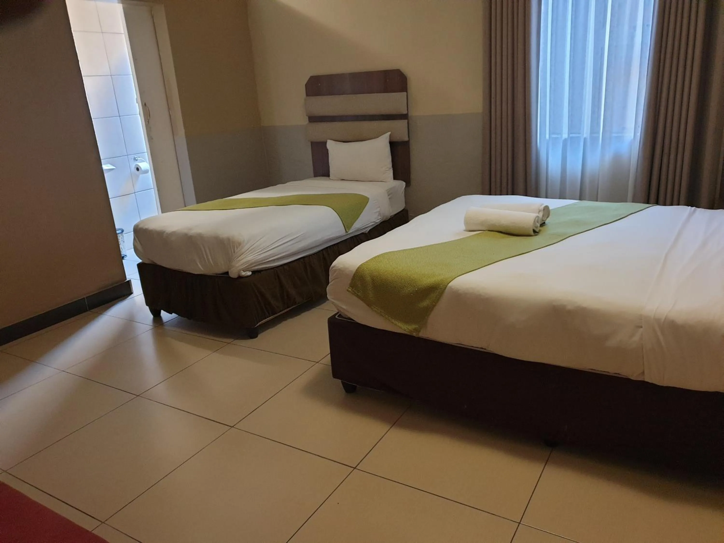 Bed in Cube Hotel