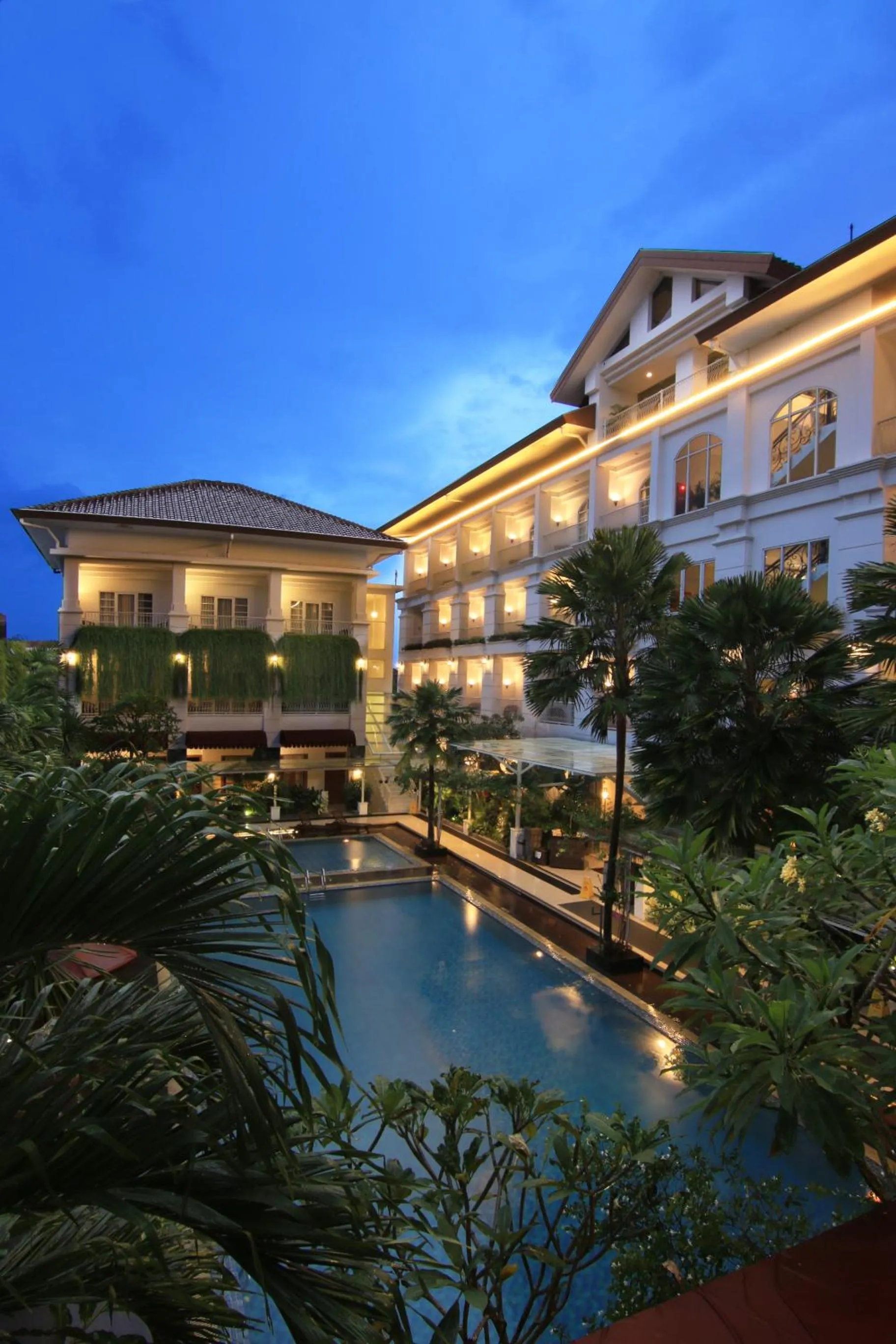 Pool view in Gallery Prawirotaman Hotel