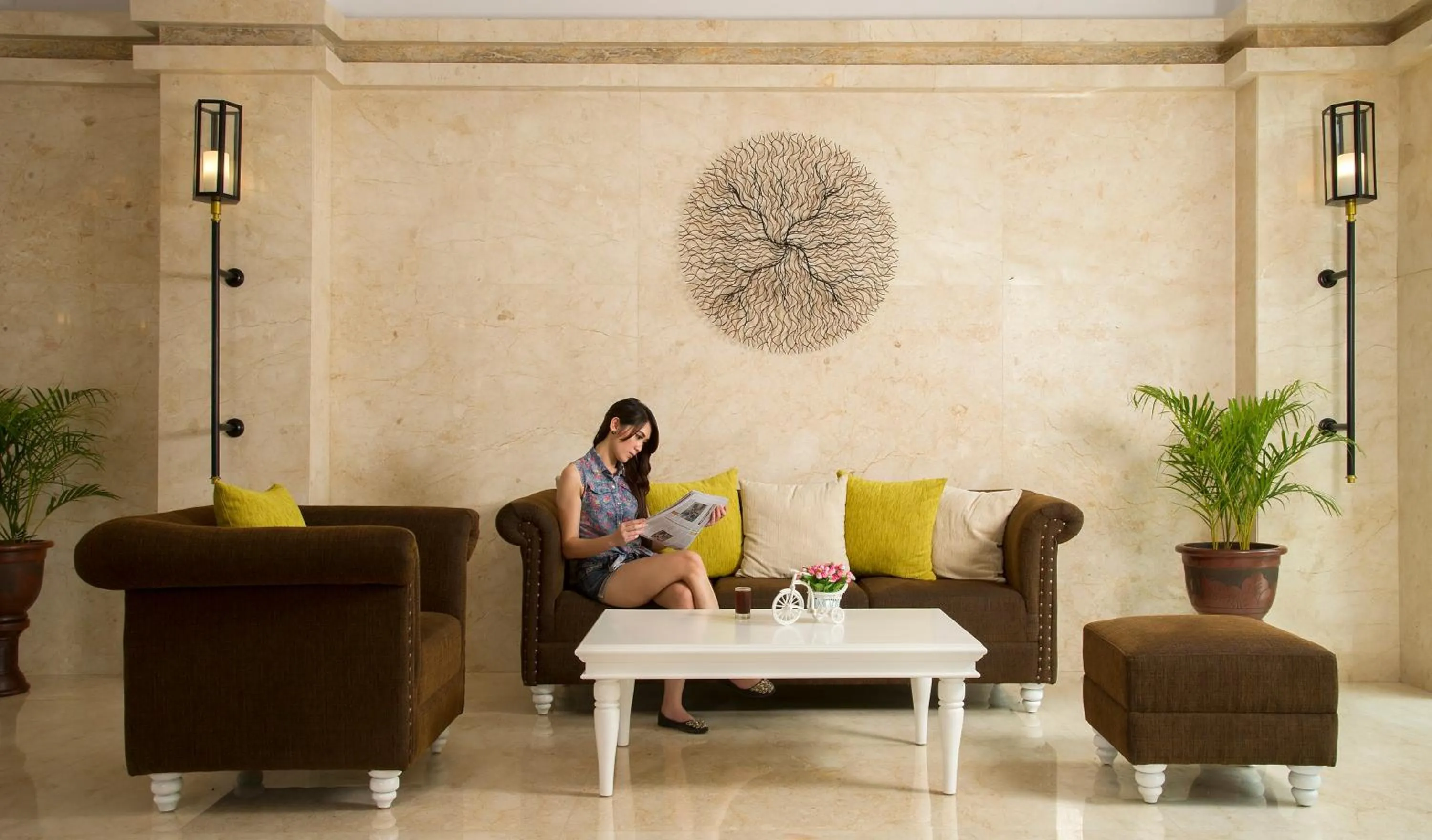 Lobby or reception in Gallery Prawirotaman Hotel