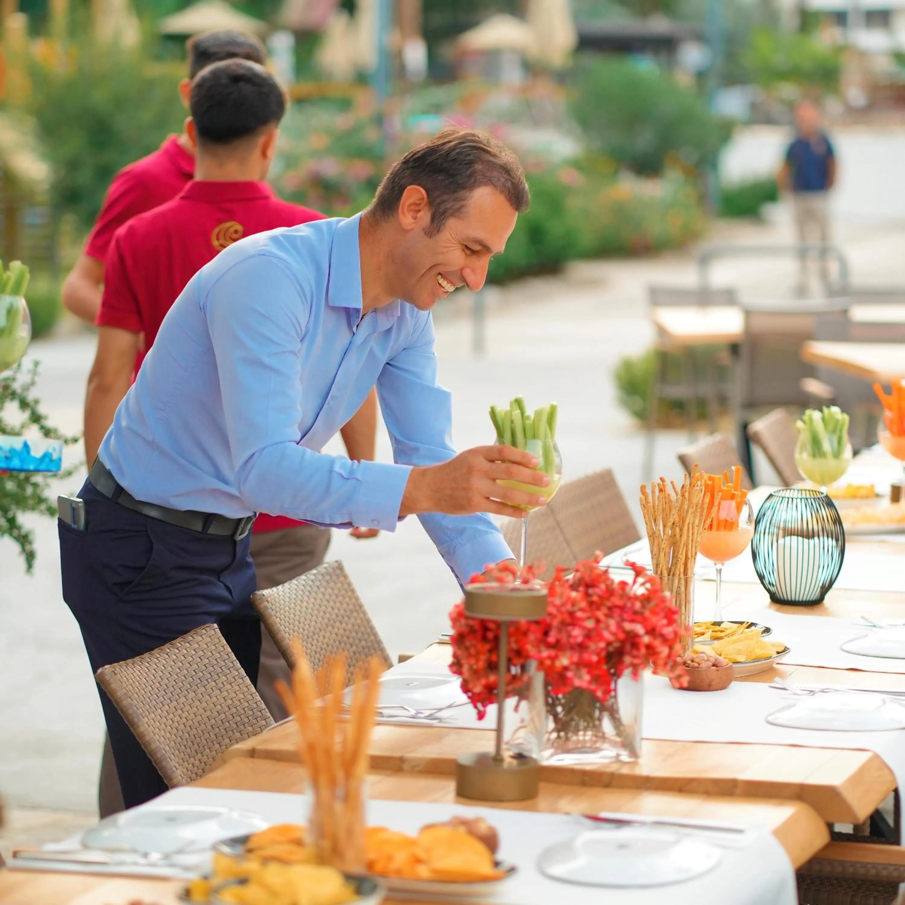 Restaurant/places to eat in Hotel Caprea