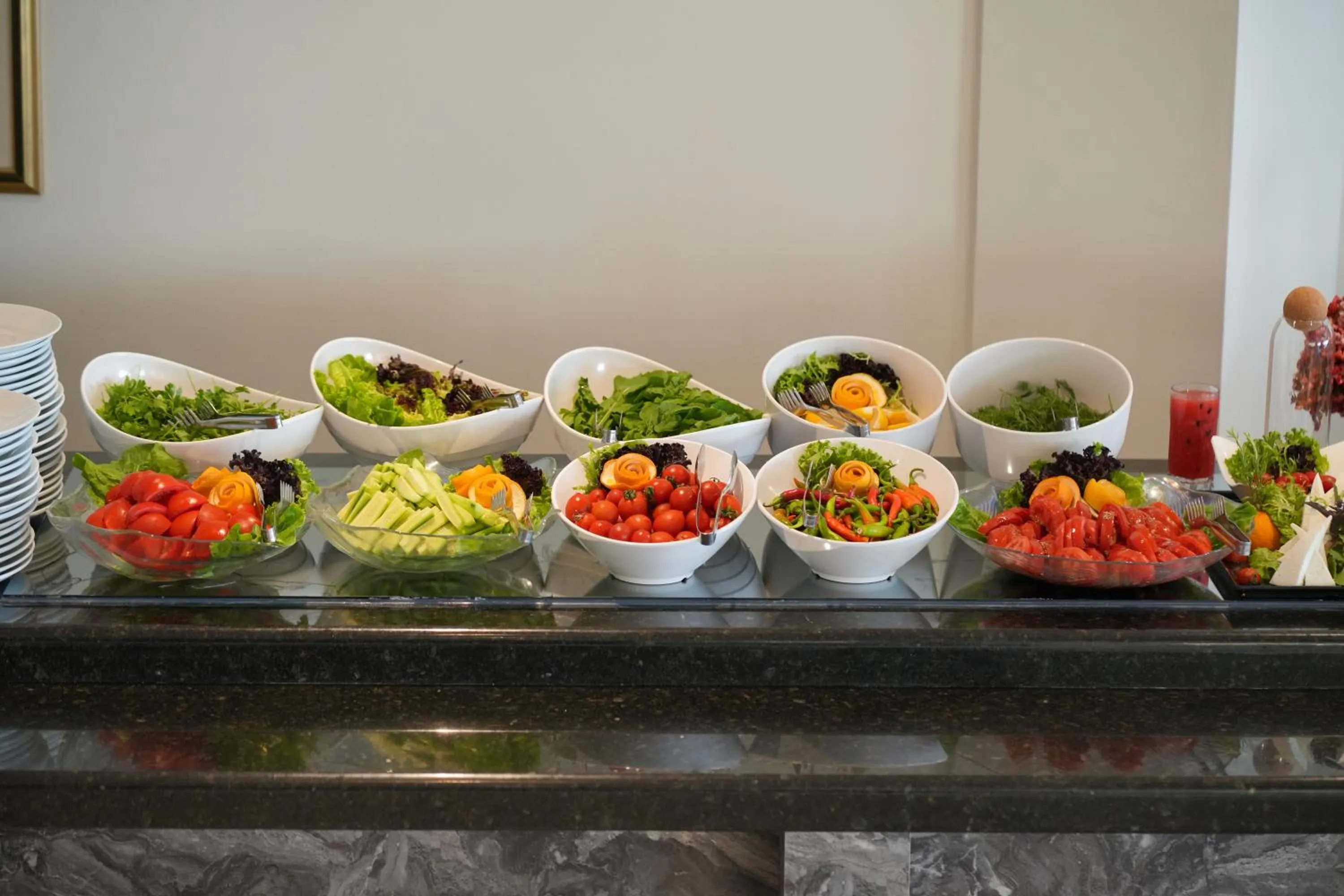 Food and drinks in Hotel Caprea