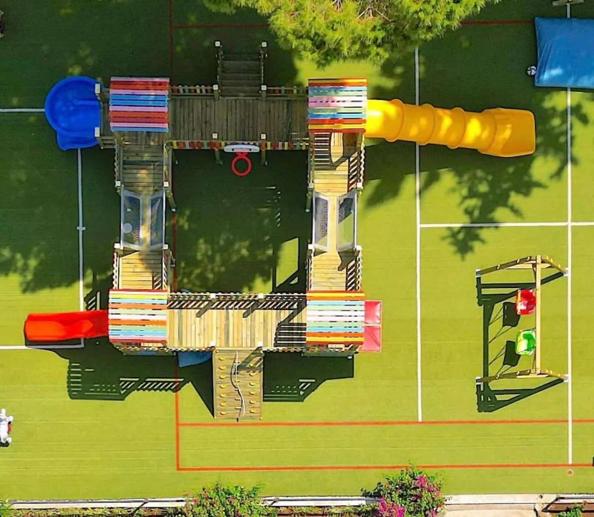 Bird's eye view in Hotel Caprea