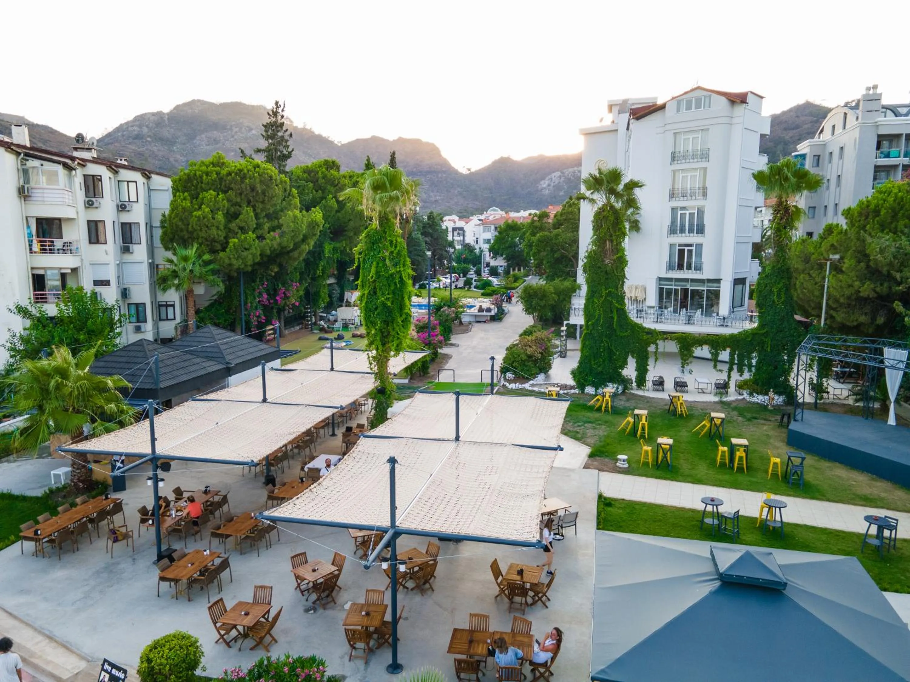 Property building in Hotel Caprea