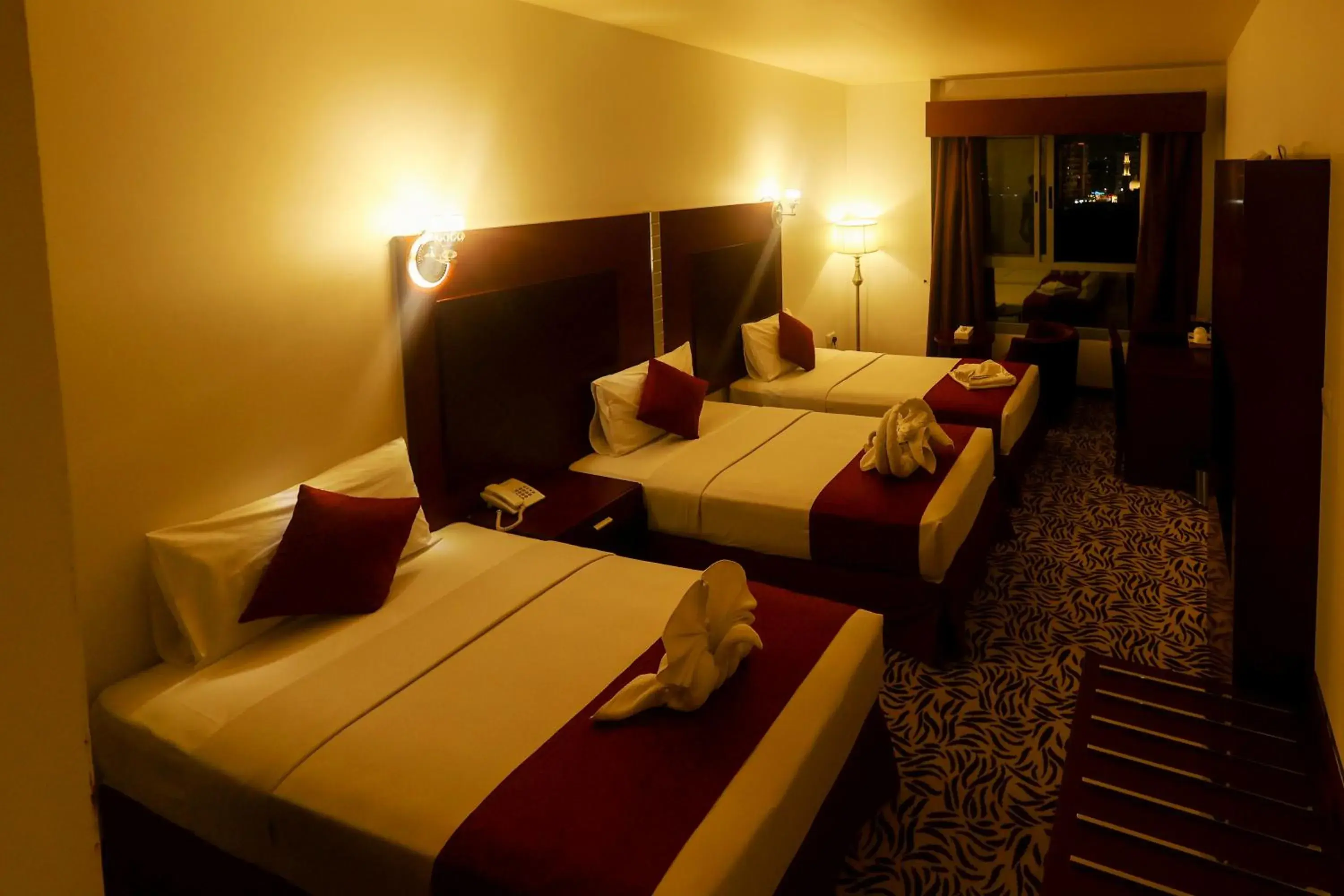 Bed in MRA Grand Hotel Bed in MRA Grand Hotel