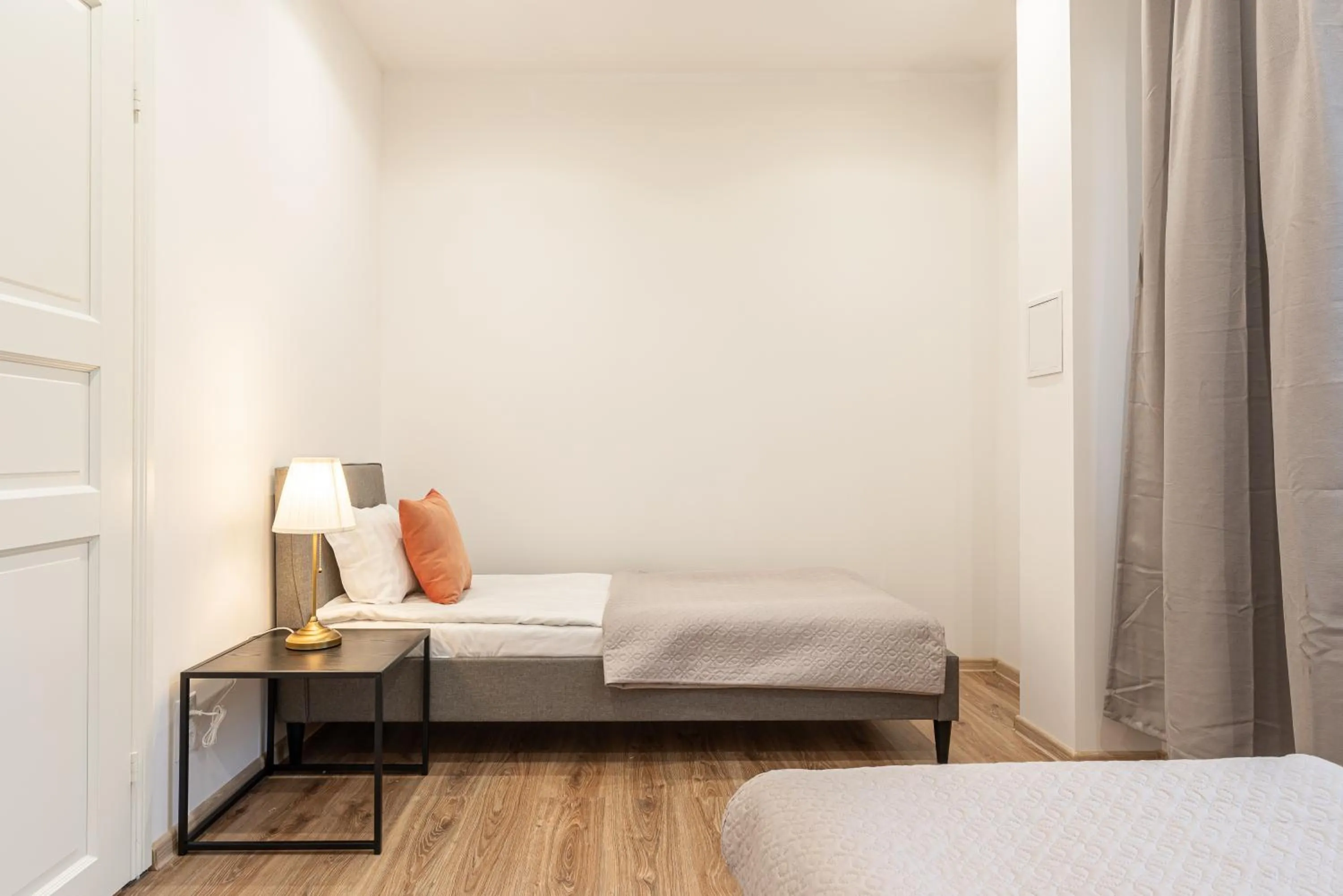 Bed in Yoga Residence Apartments