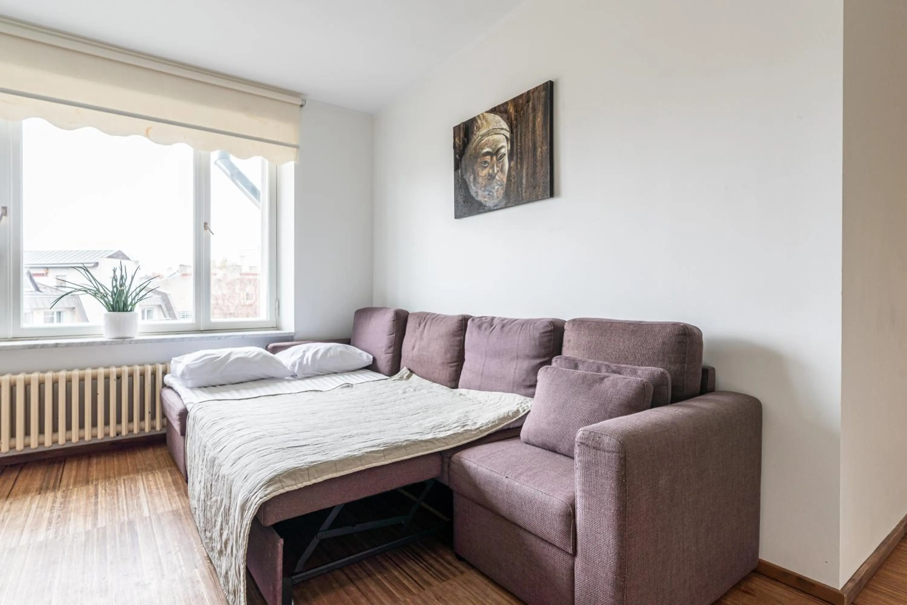 Bed in Yoga Residence Apartments