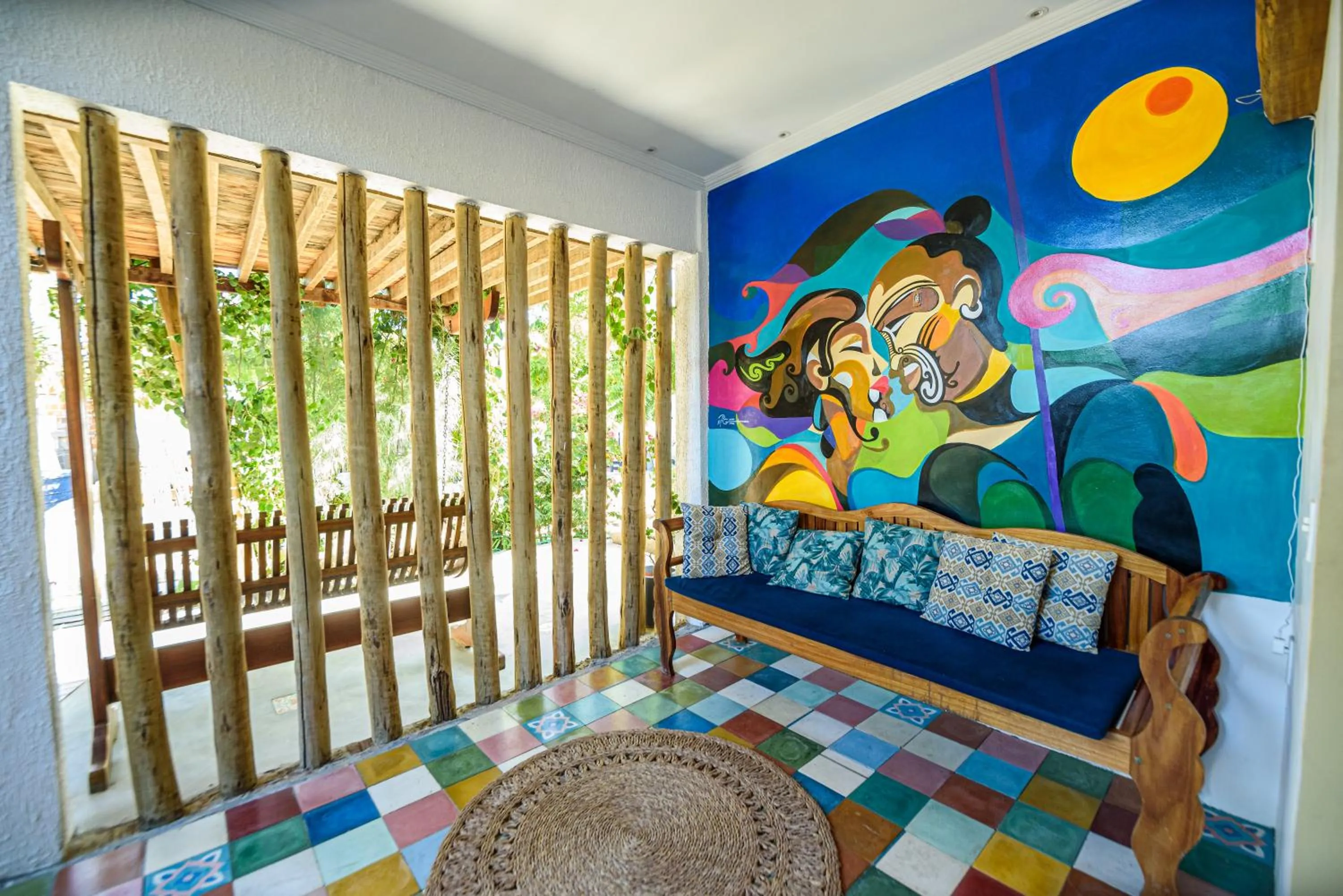 Lobby or reception in Villa Paihia Jericoacoara