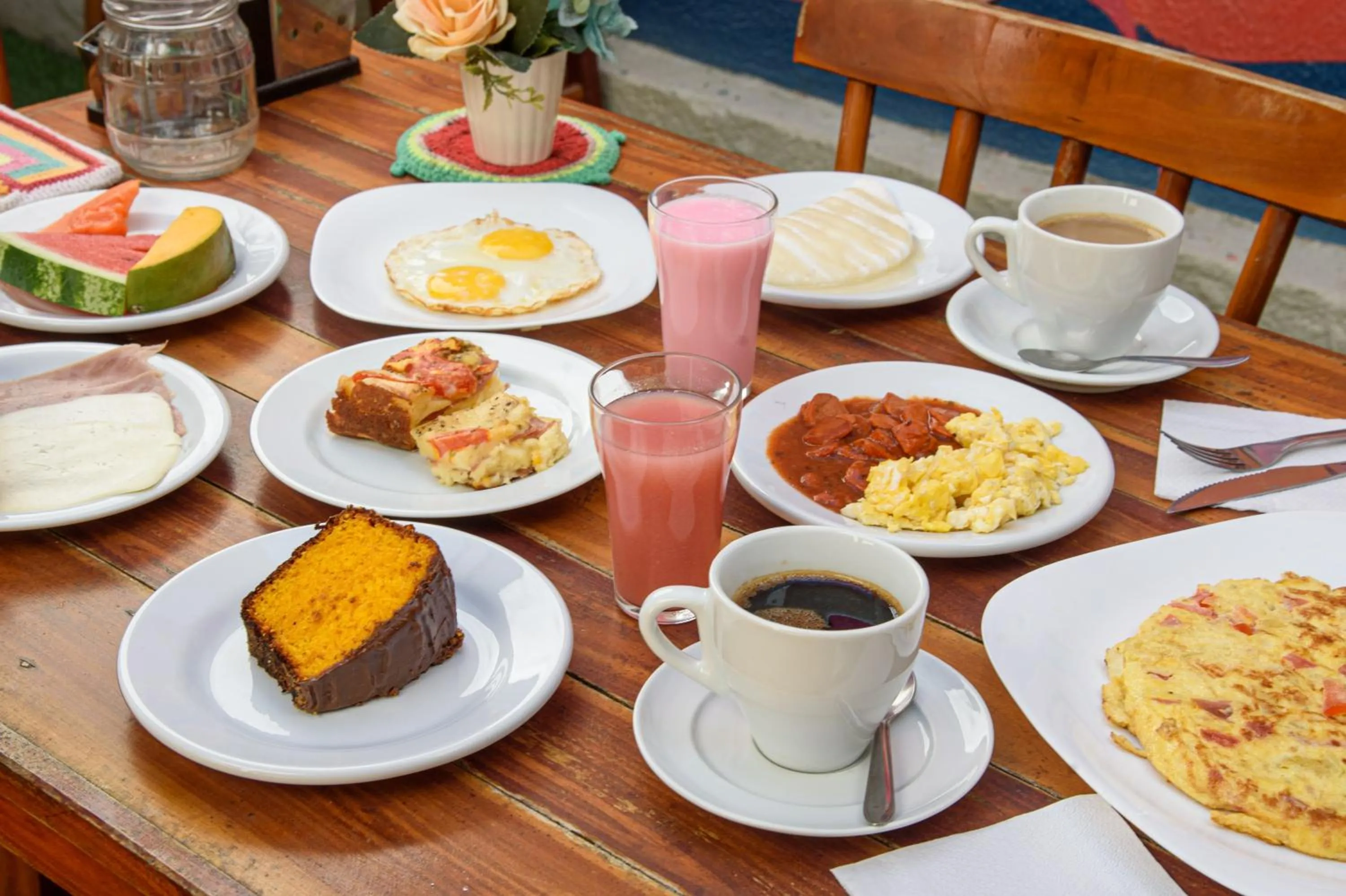 Breakfast in Villa Paihia Jericoacoara
