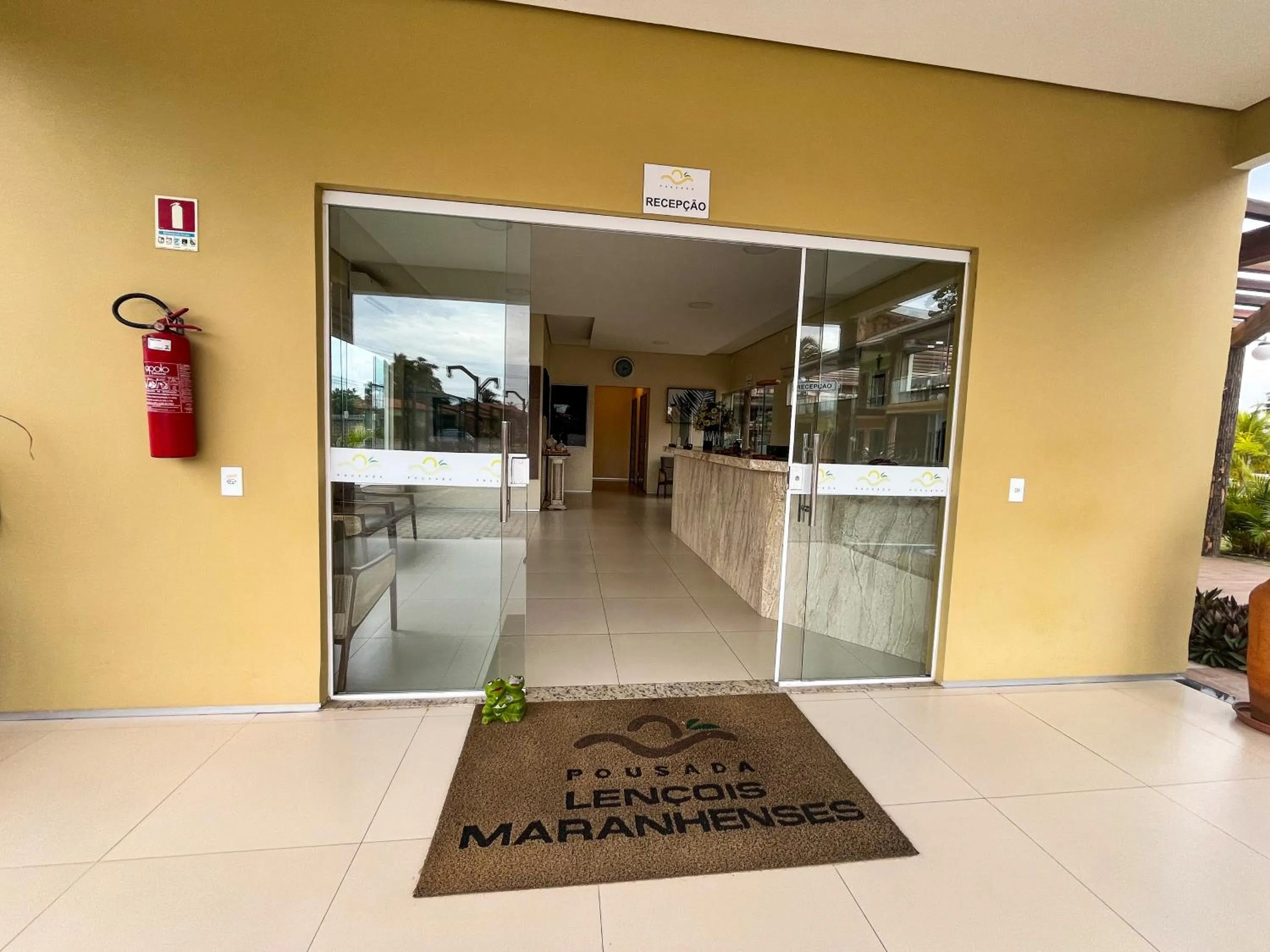 Lobby or reception in Pousada Lençóis Maranhenses