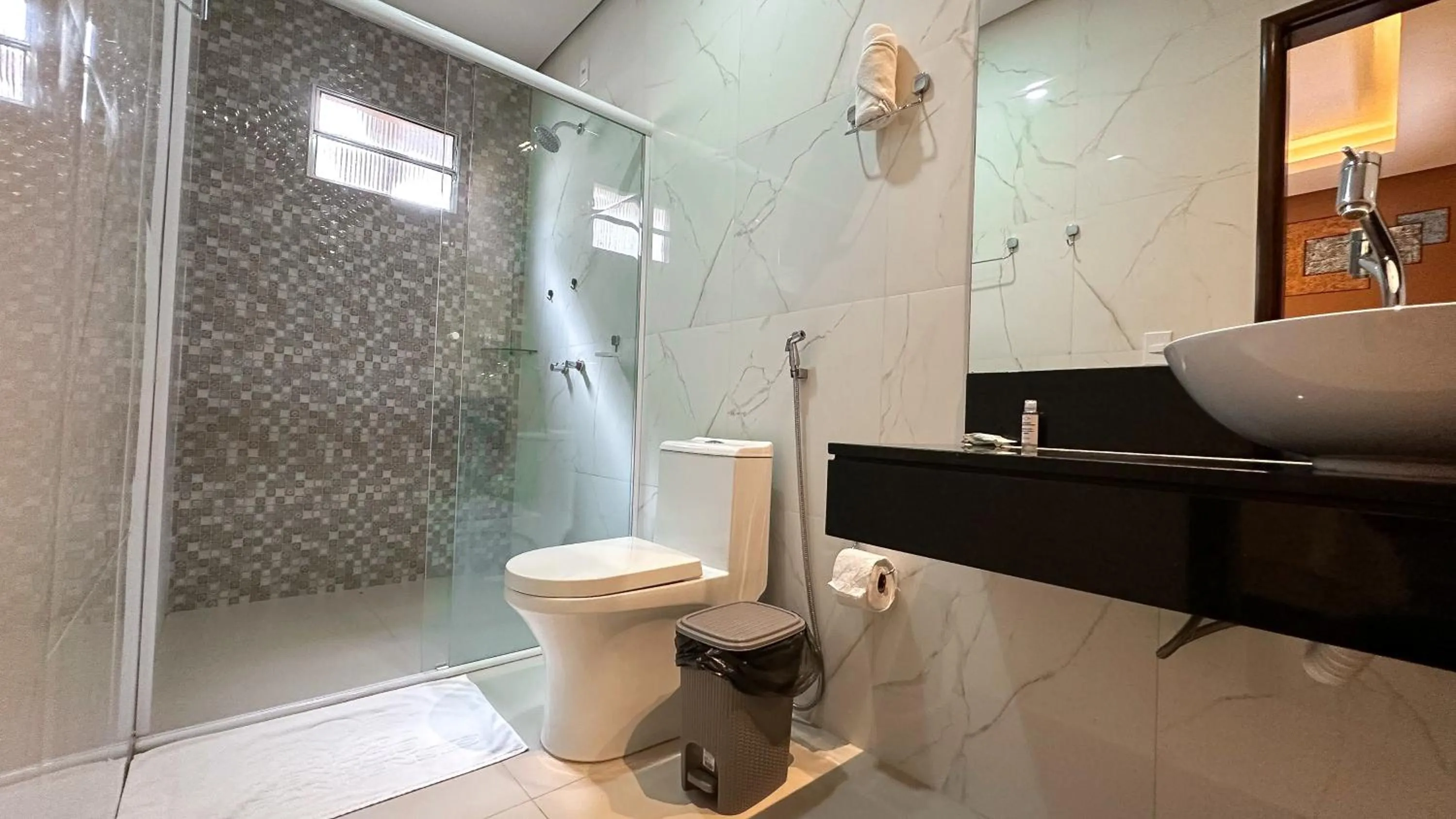 Bathroom in Pousada Lençóis Maranhenses