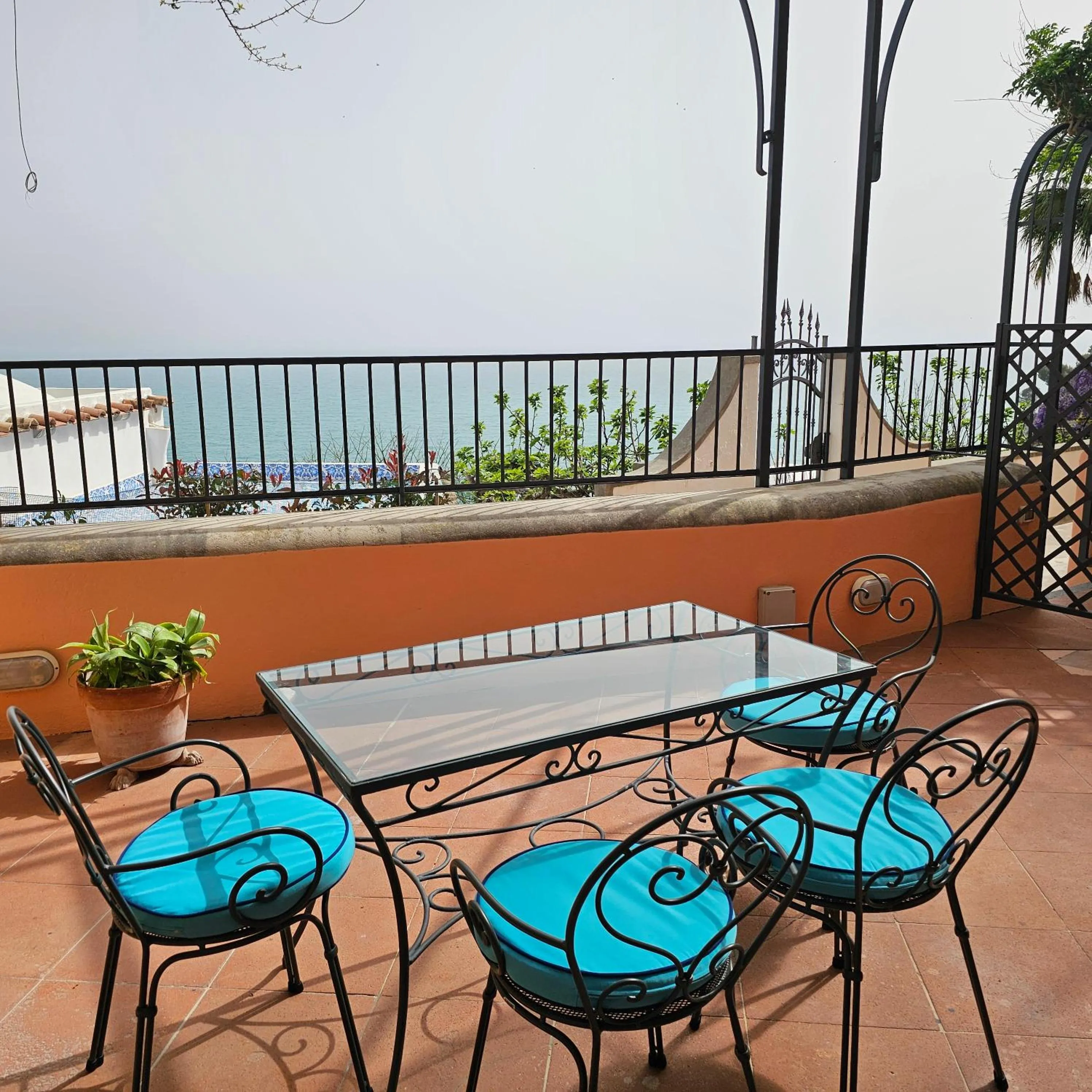 Balcony/Terrace in Villa Principe Giovanni