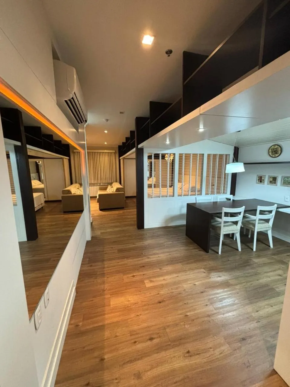 Photo of the whole room, Bed in Flat em Gramado