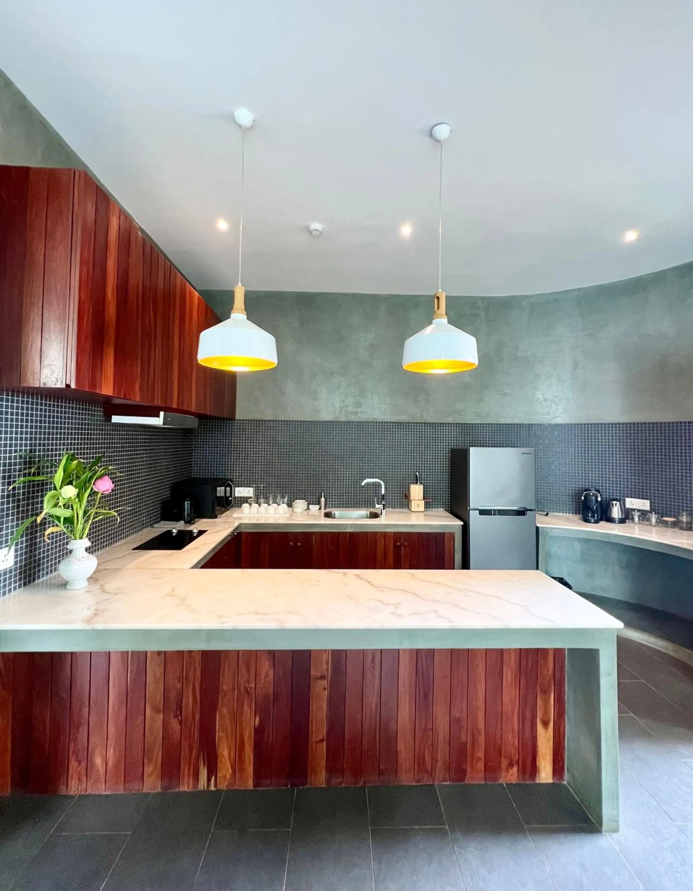 Kitchen or kitchenette in Maison Leab