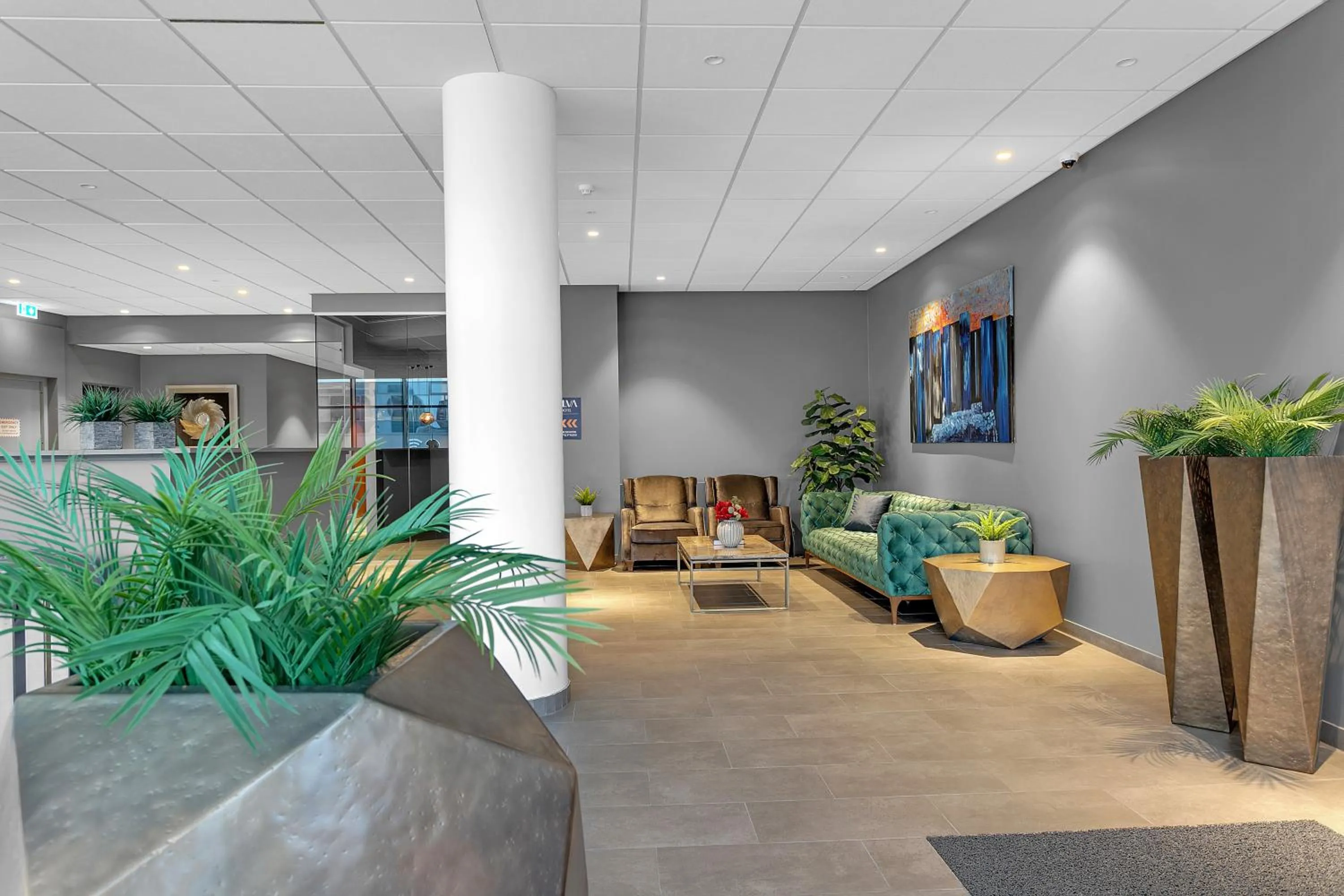 Lobby or reception in Alva Hotel