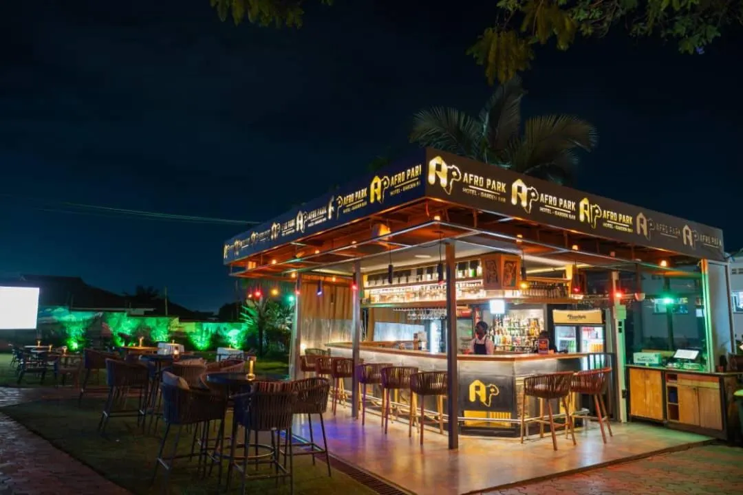 Lounge or bar in Afro Park Hotel