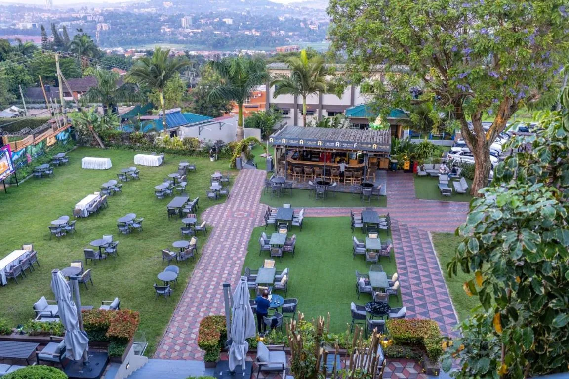 Garden view in Afro Park Hotel