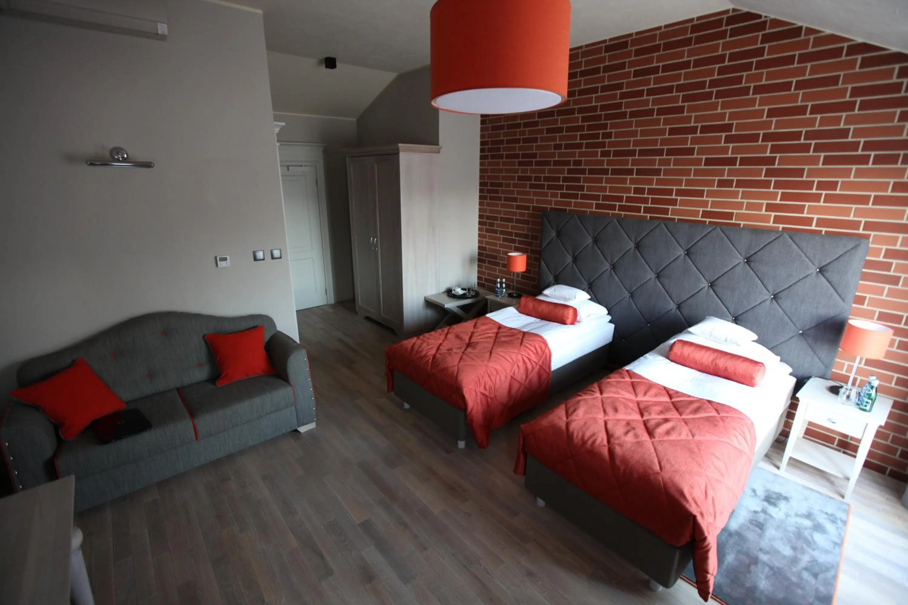 Bed in Hotel Browar Kościerzyna