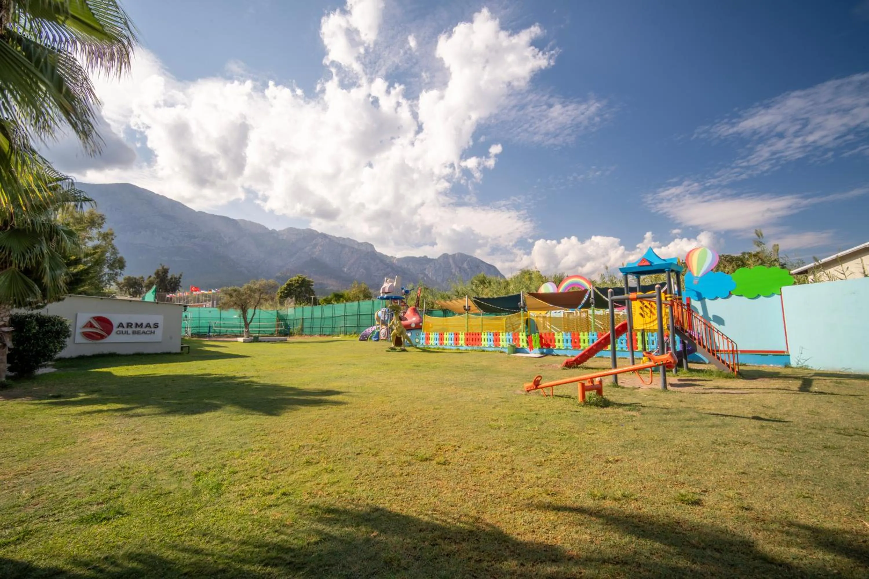 Children play ground in Armas Gul Beach
