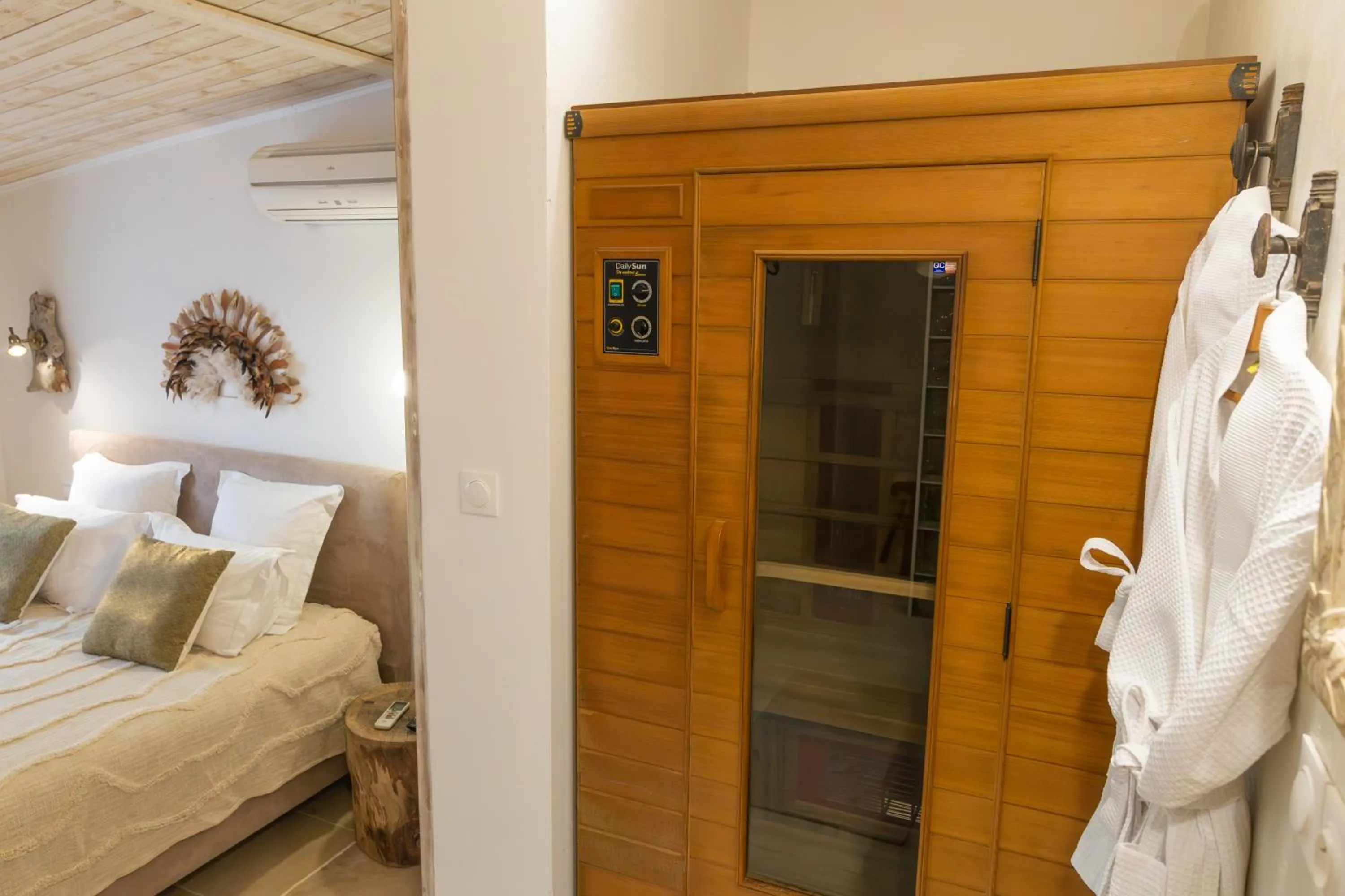 Bed in La Bastide du Mûrier