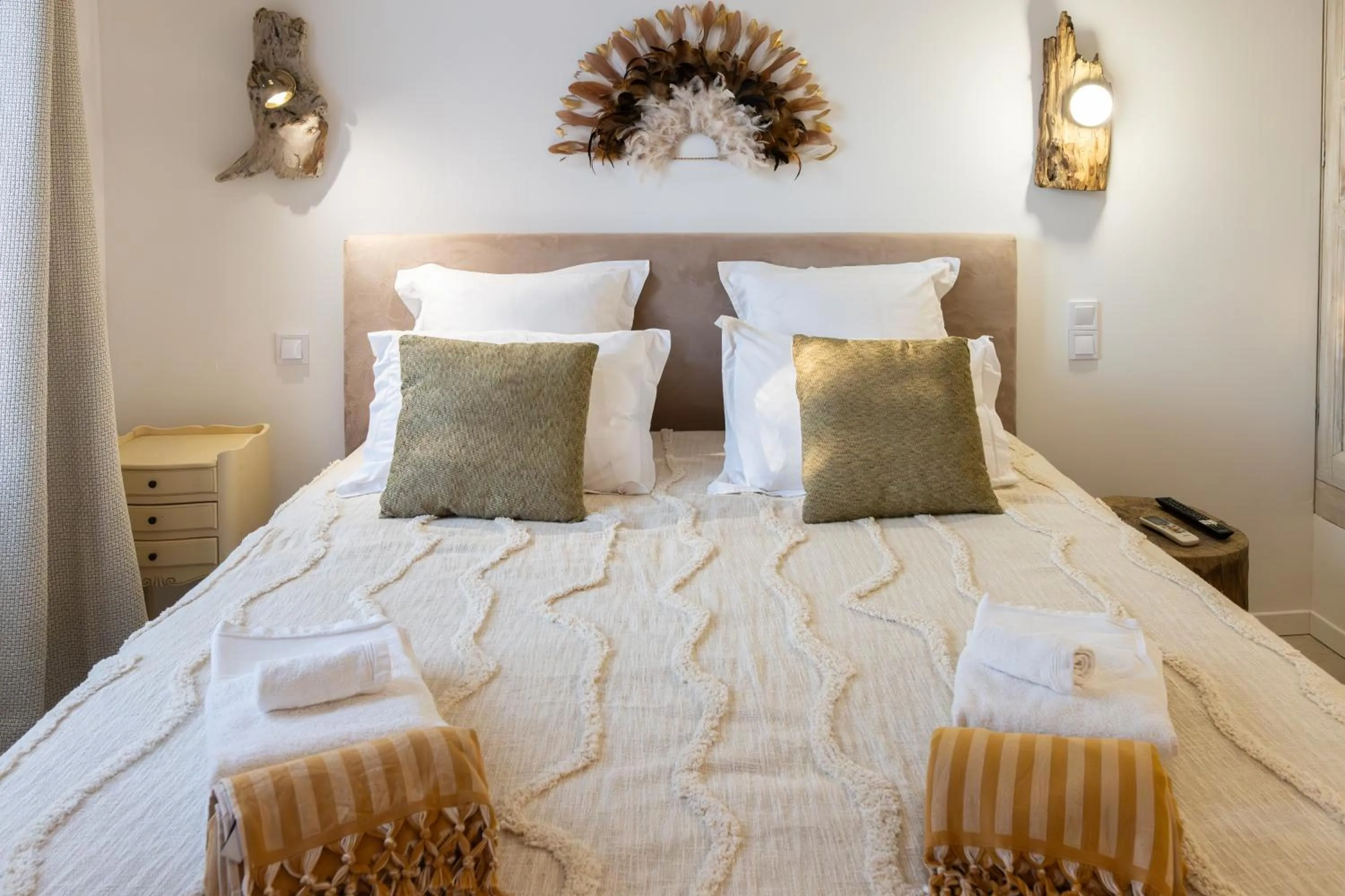 Bed in La Bastide du Mûrier