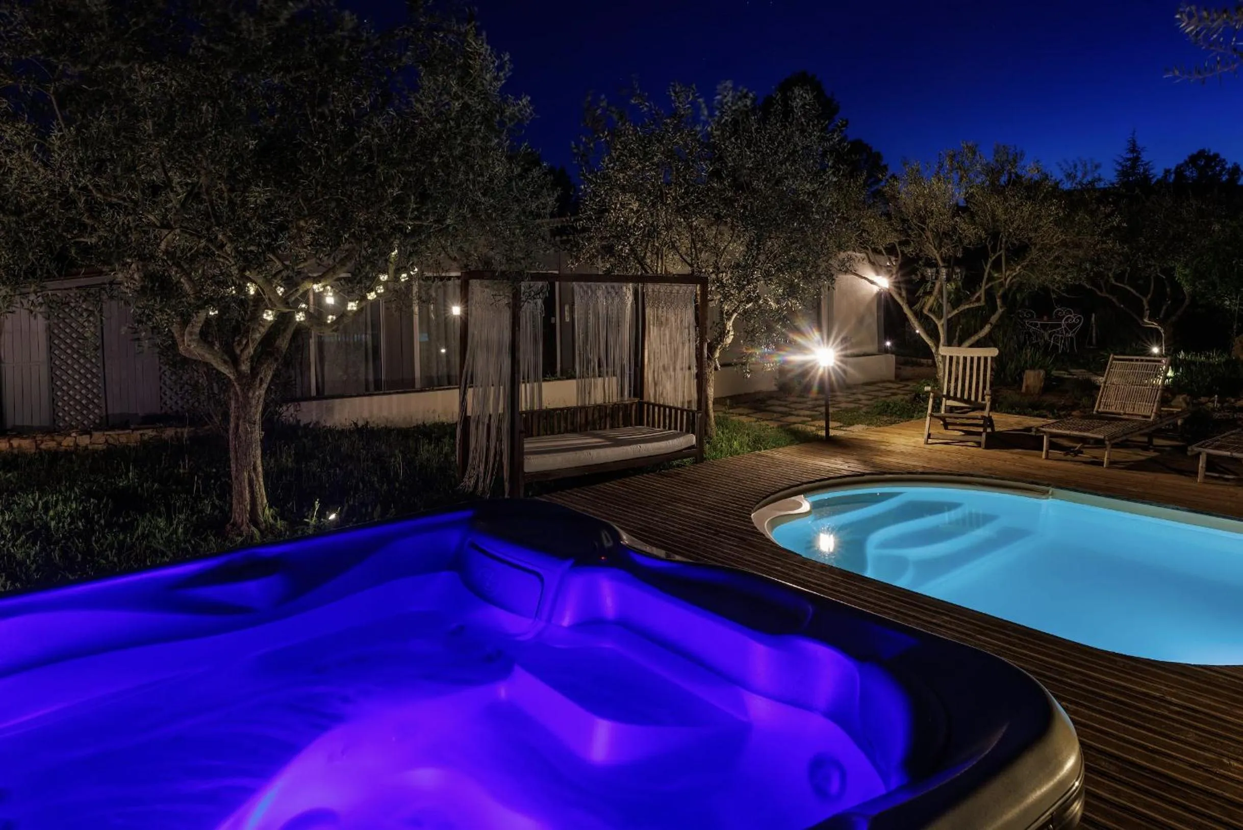 Spa and wellness centre/facilities in La Bastide du Mûrier