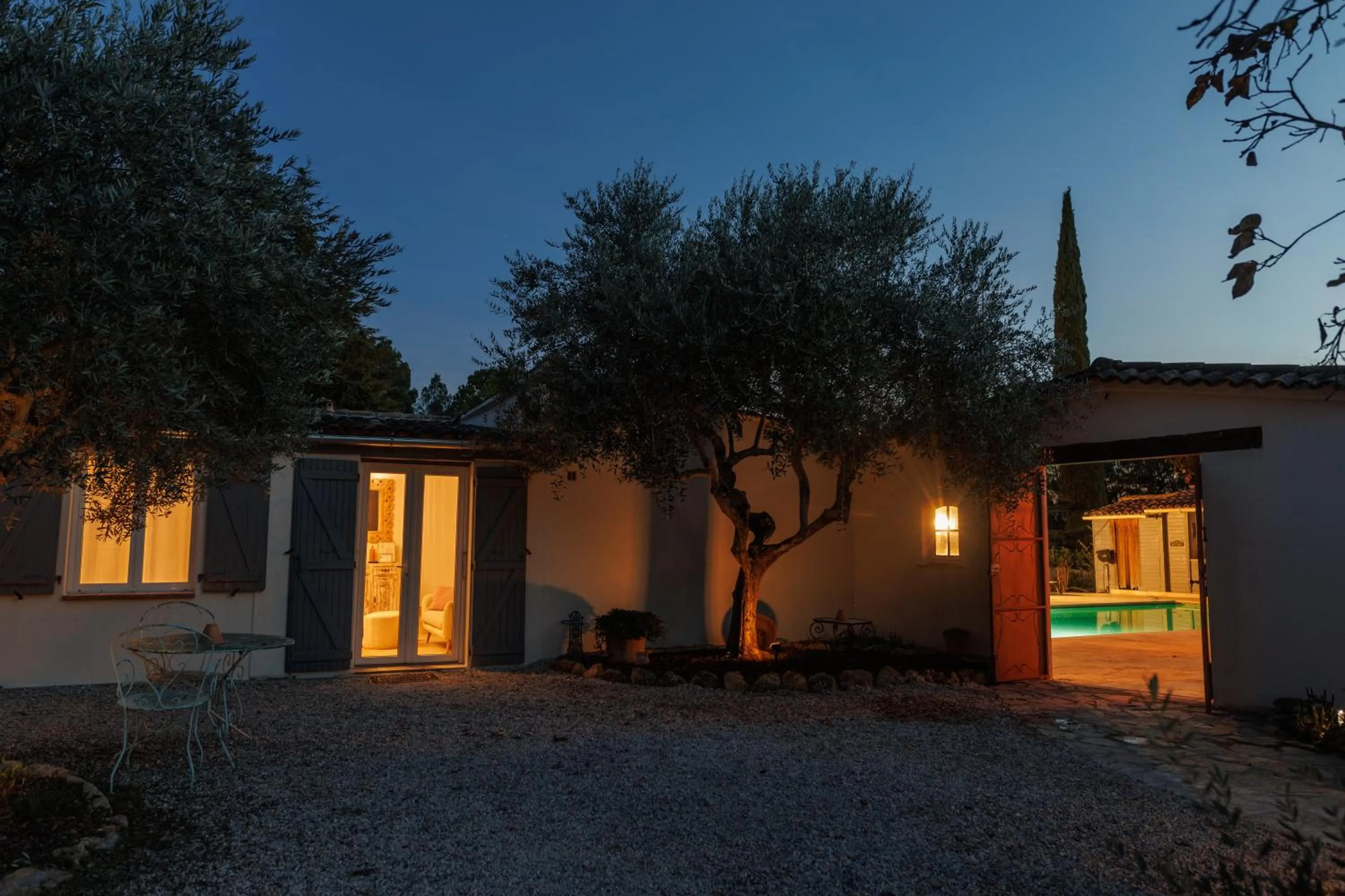 Night in La Bastide du Mûrier