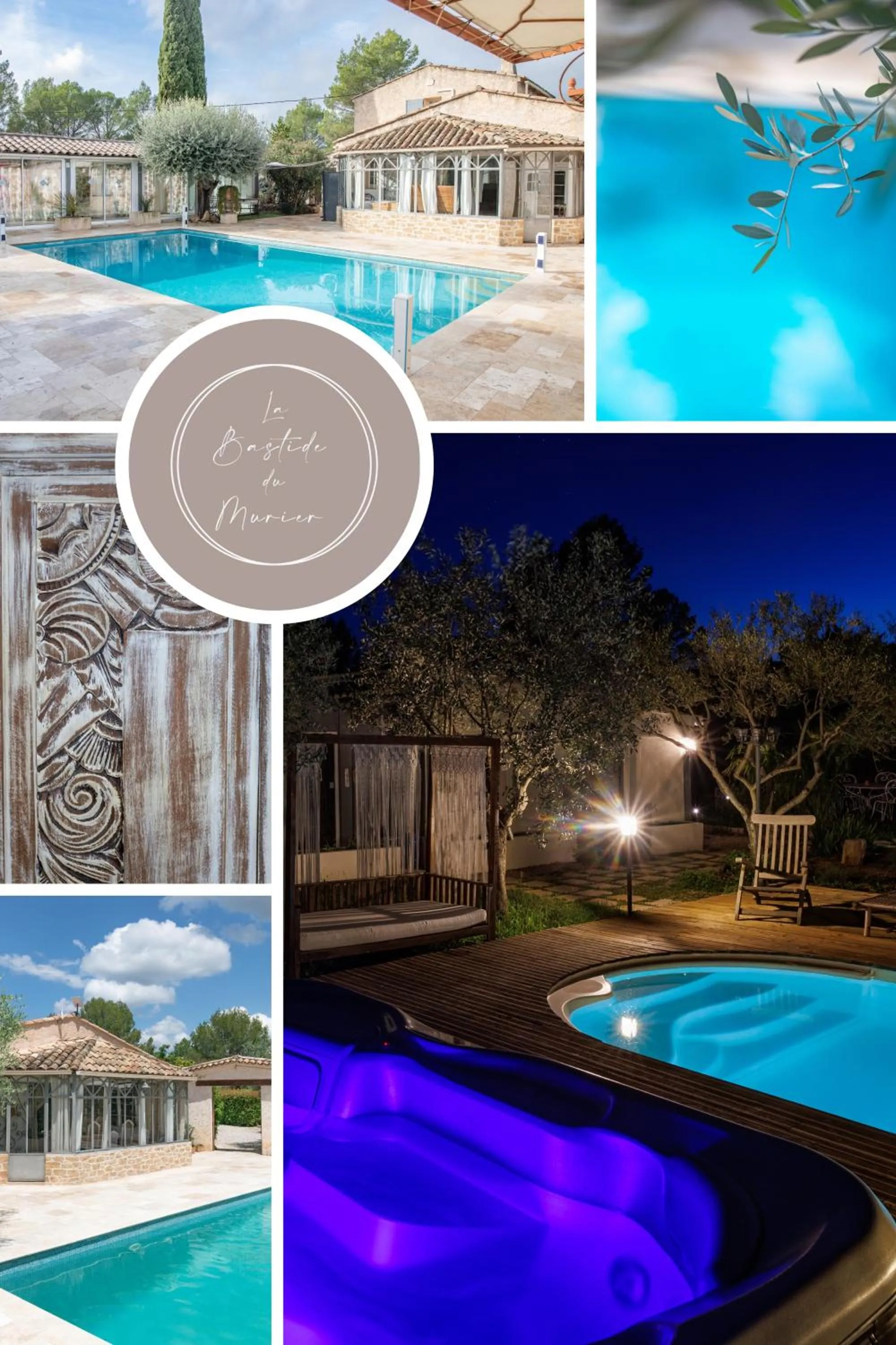 Natural landscape in La Bastide du Mûrier