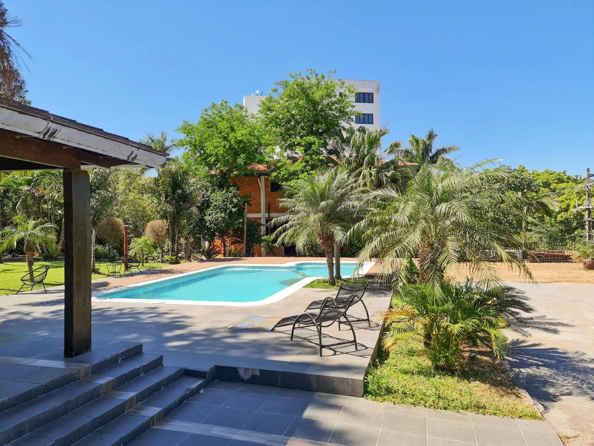 Garden view in Terrazas Vista Verde