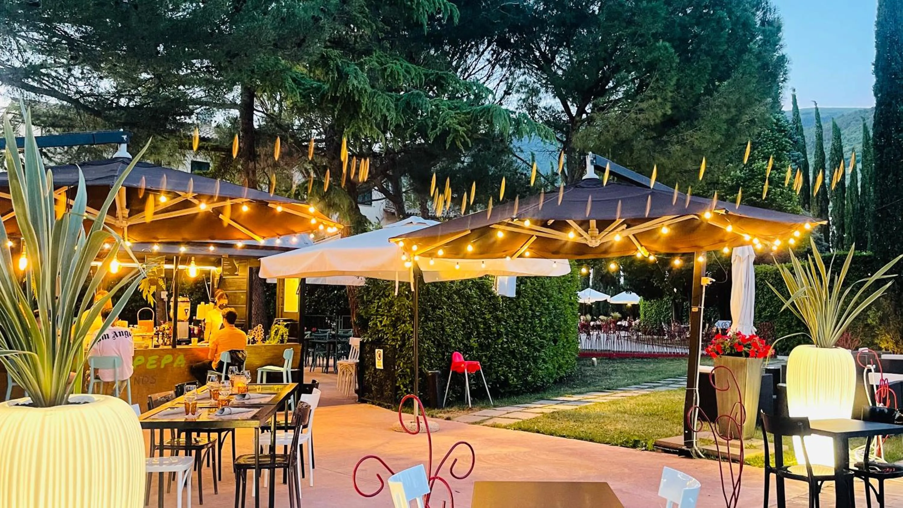 Swimming pool in Mapepa Village apartments