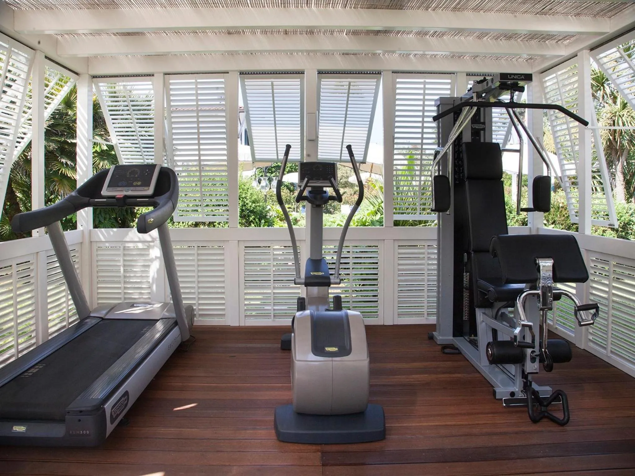Fitness centre/facilities in California Park Hotel