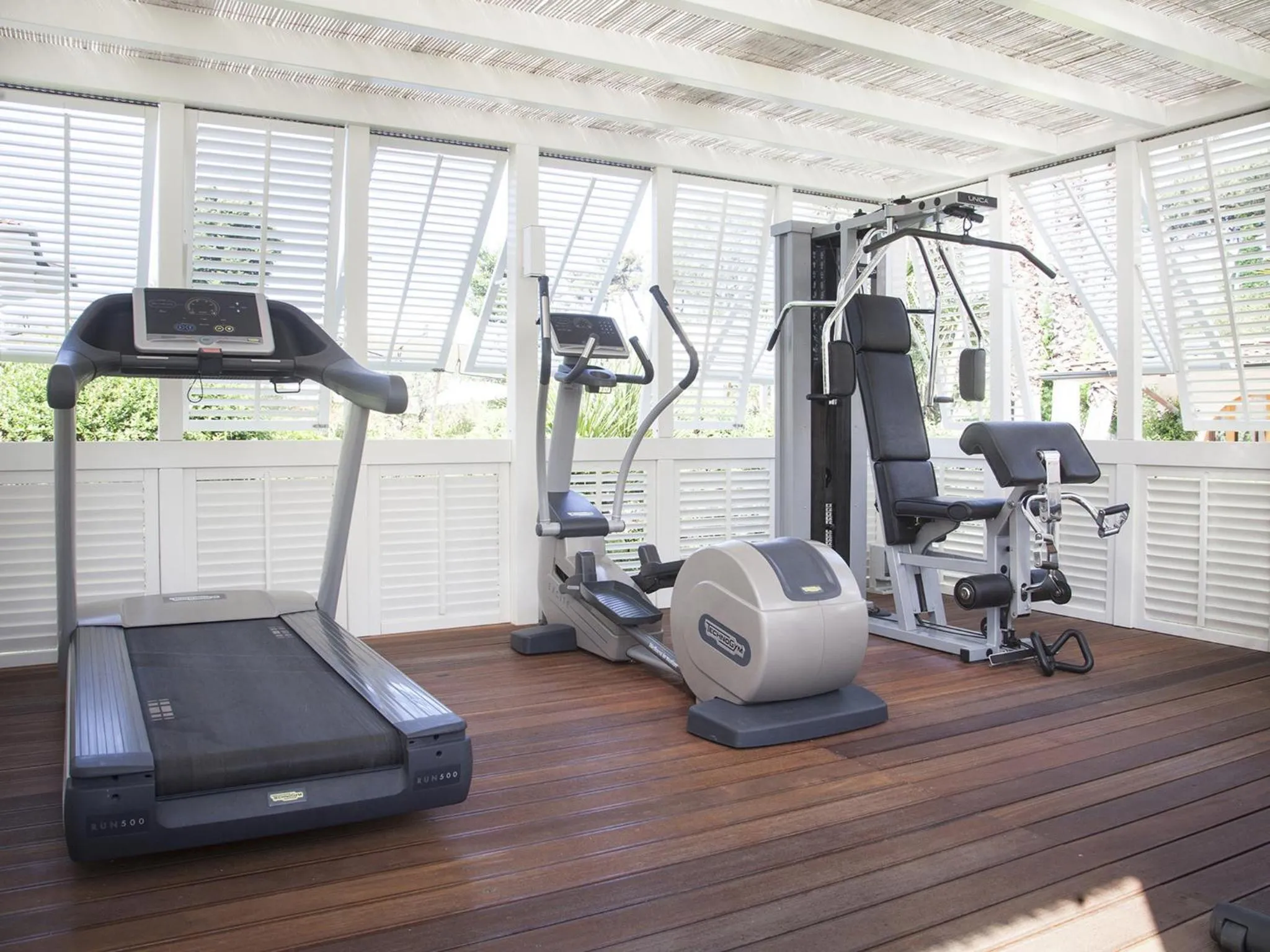 Fitness centre/facilities in California Park Hotel
