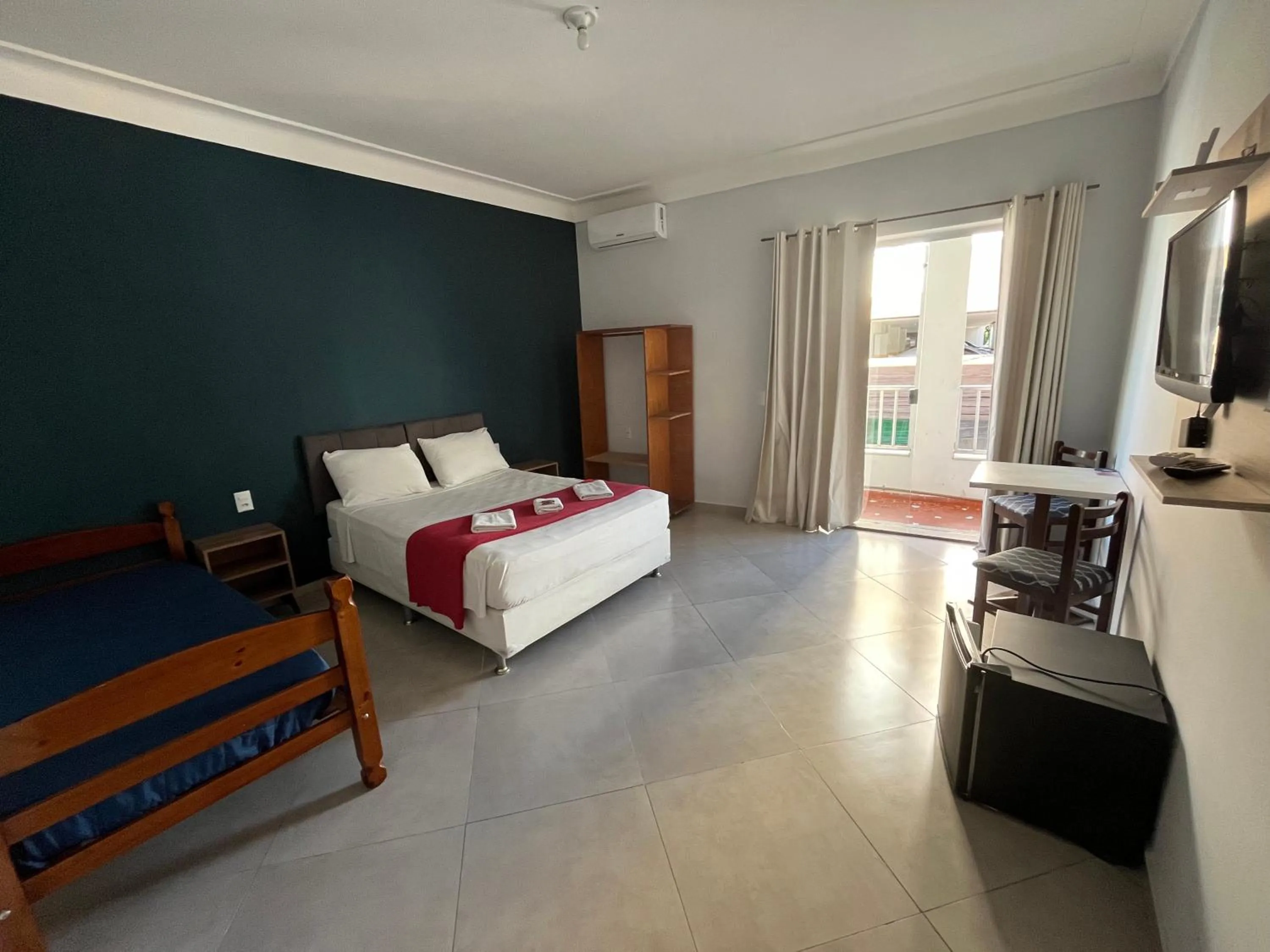 Bed in Pousada Vila Appia