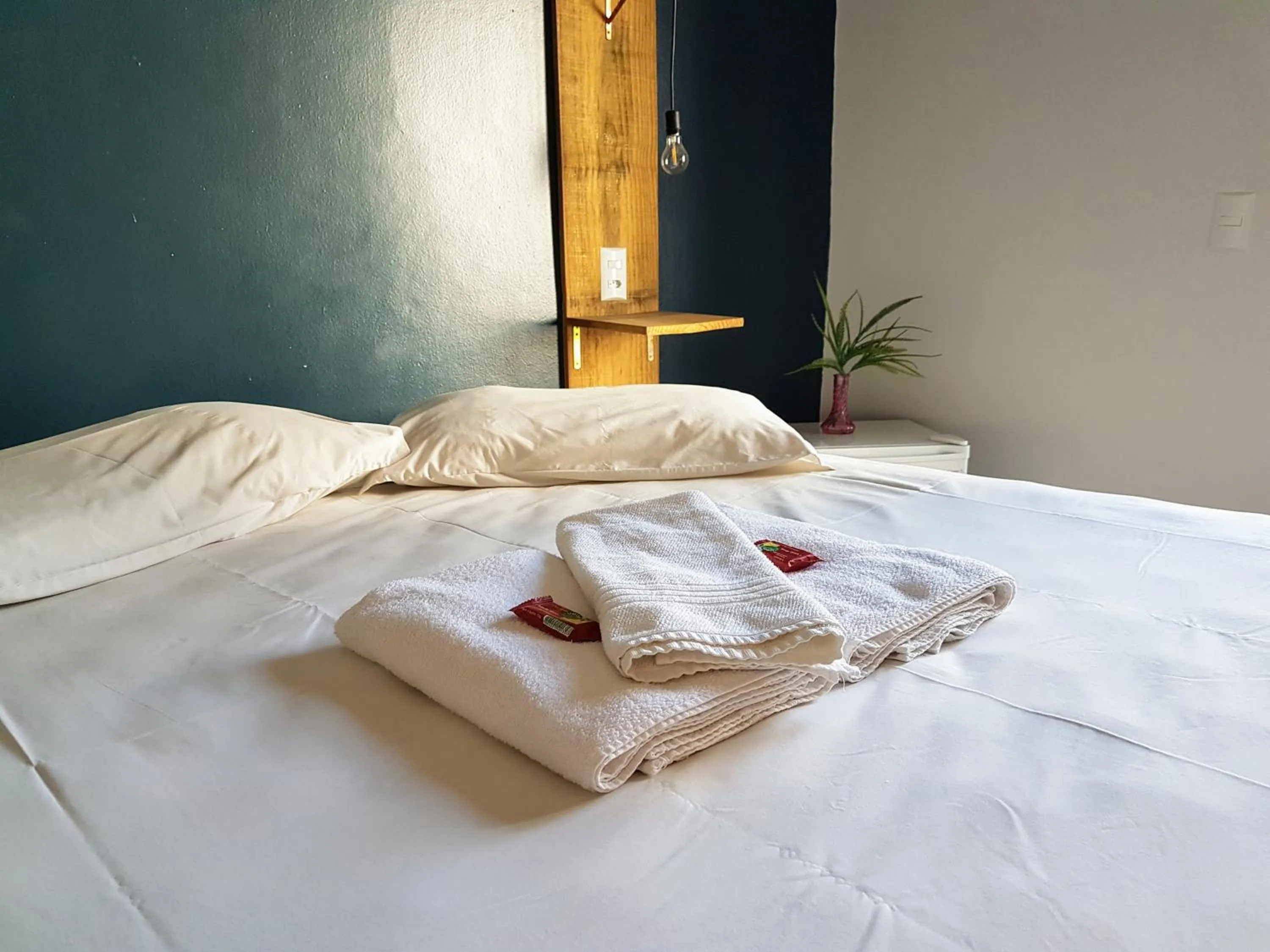 Bed in Pousada Vila Appia