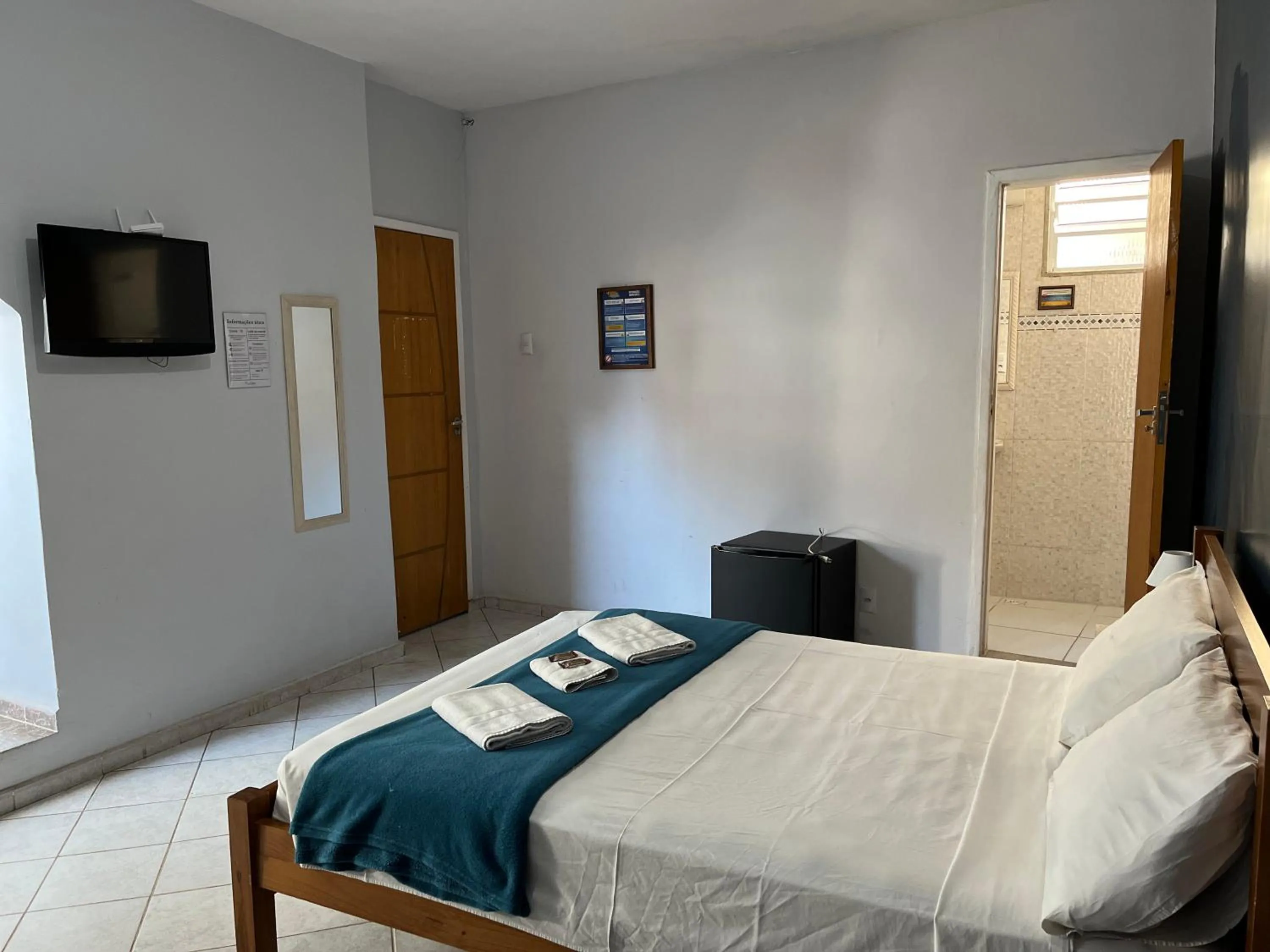 Bed in Pousada Vila Appia