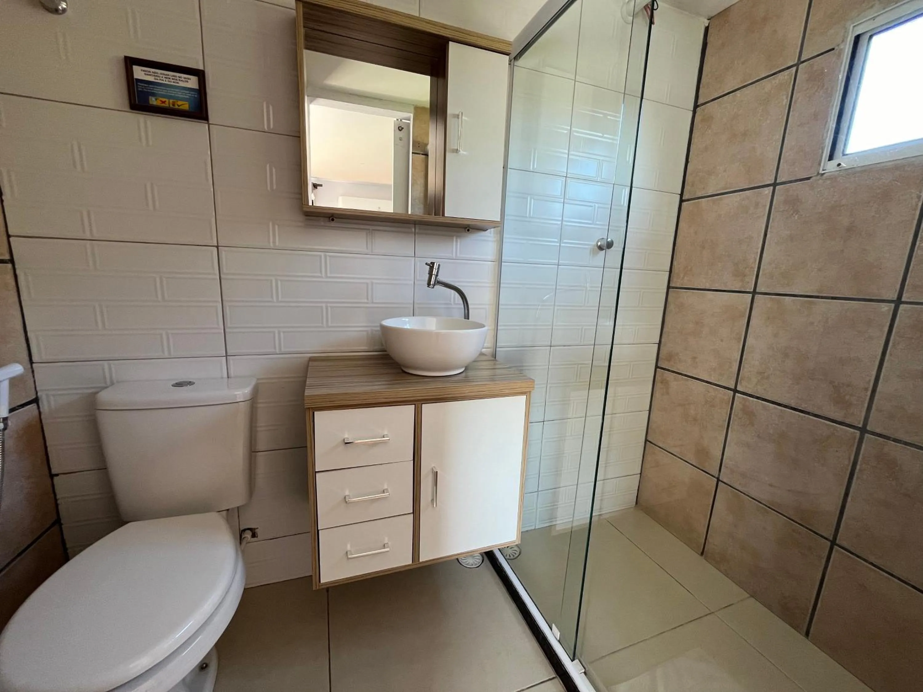 Bathroom in Pousada Vila Appia