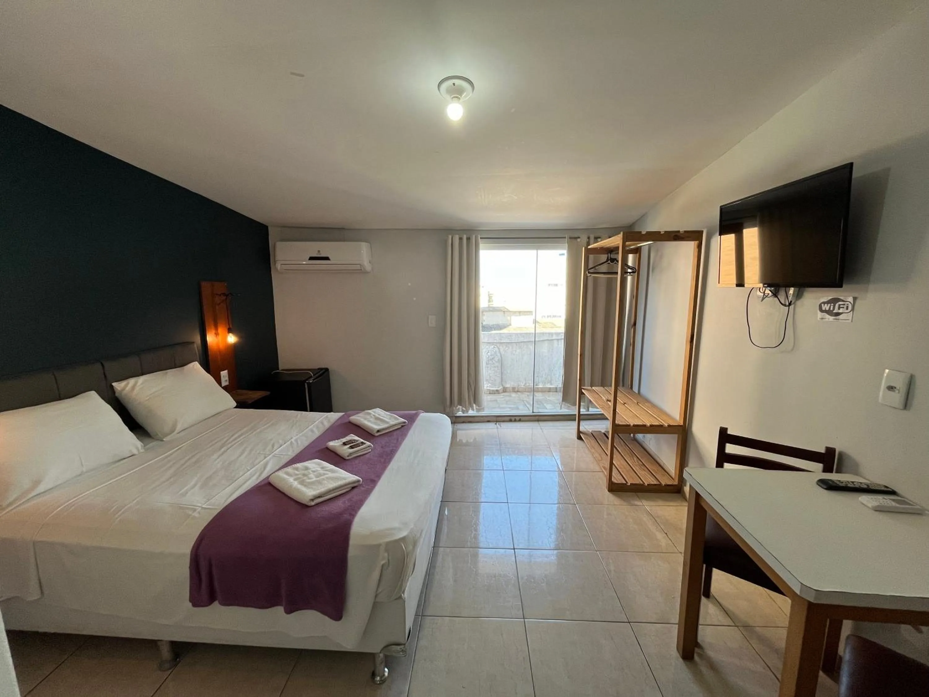 Bed in Pousada Vila Appia