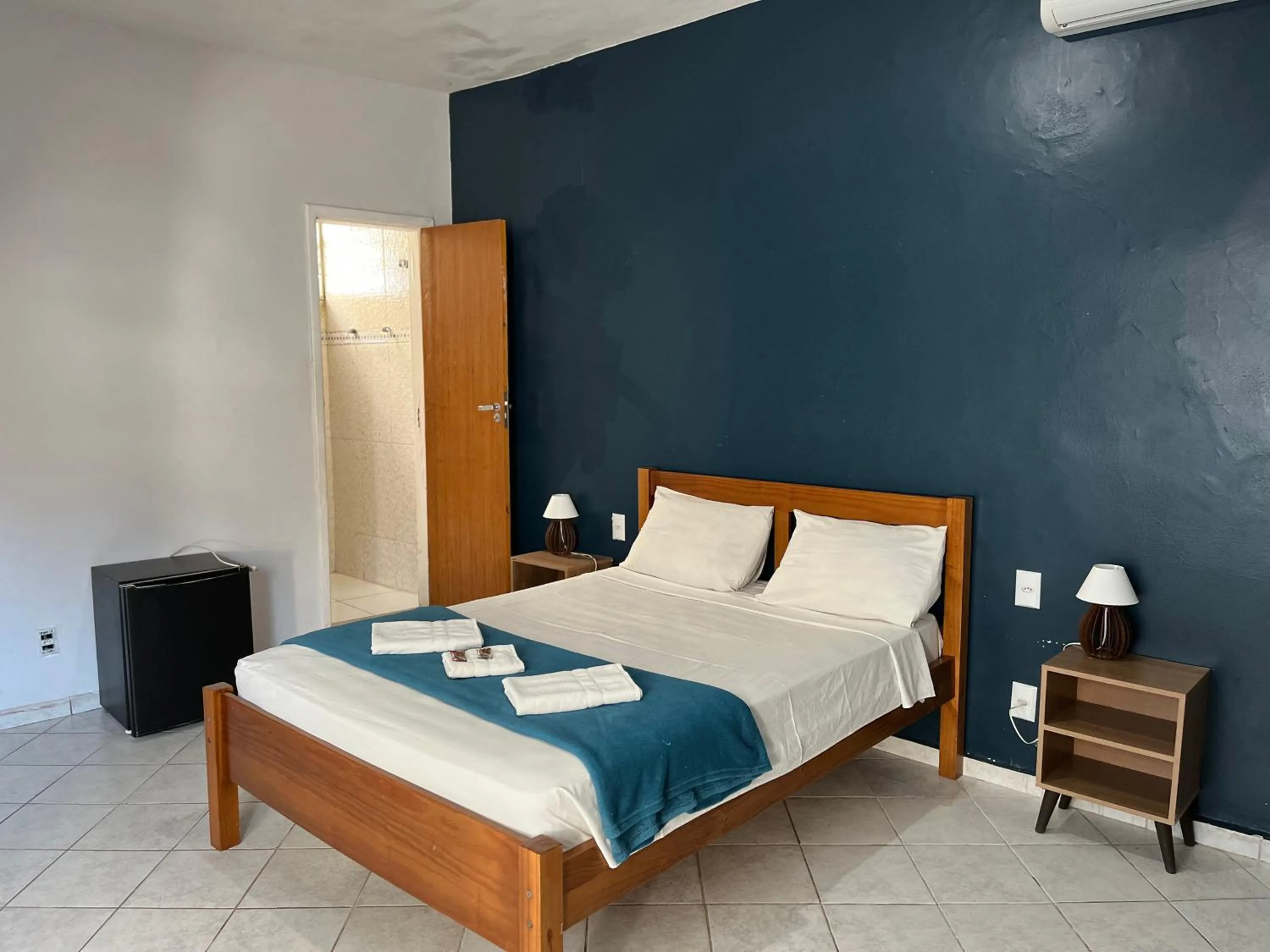 Bed in Pousada Vila Appia