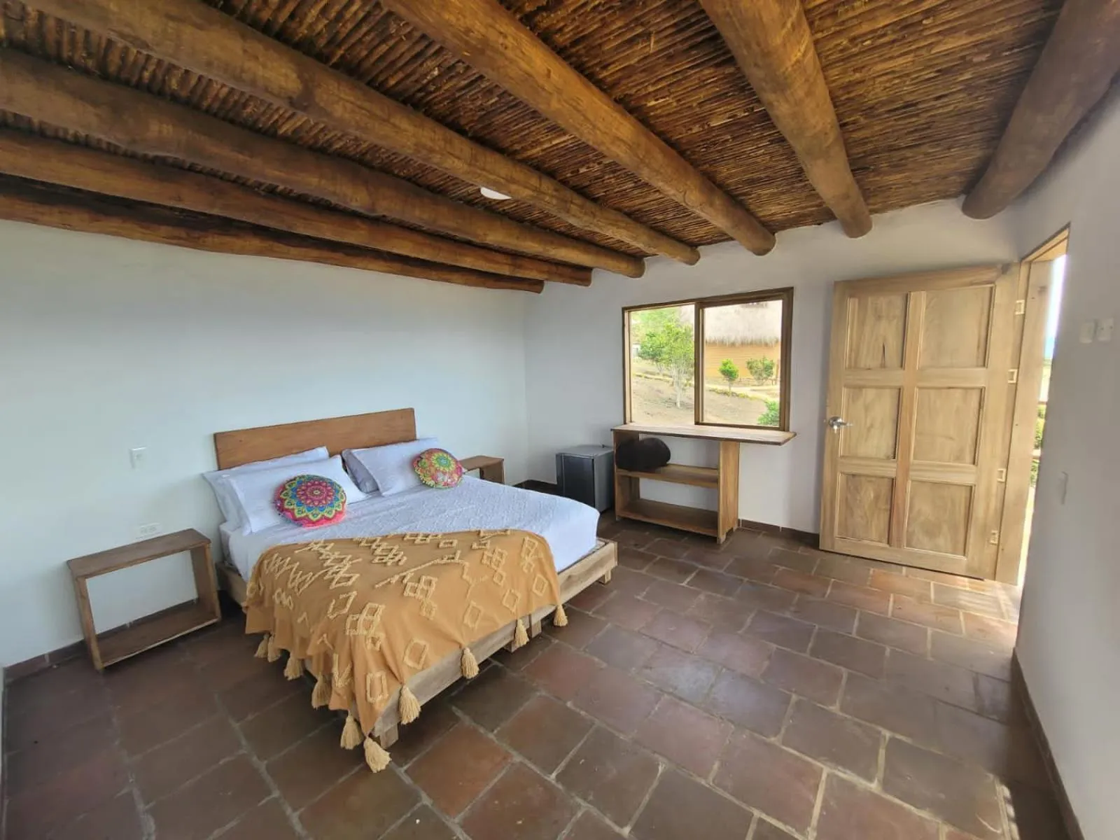 Bed in Hotel Cariguá