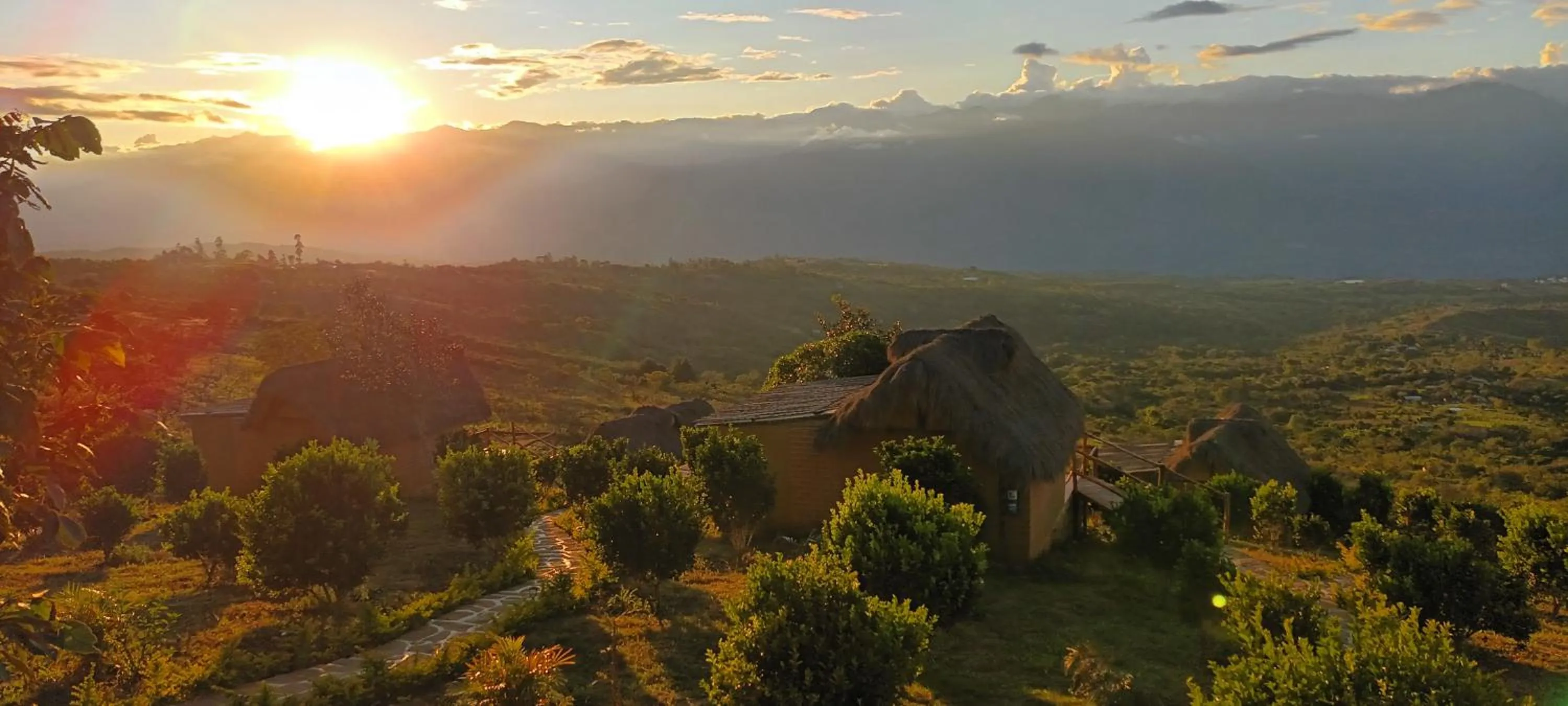 Natural landscape in Hotel Cariguá