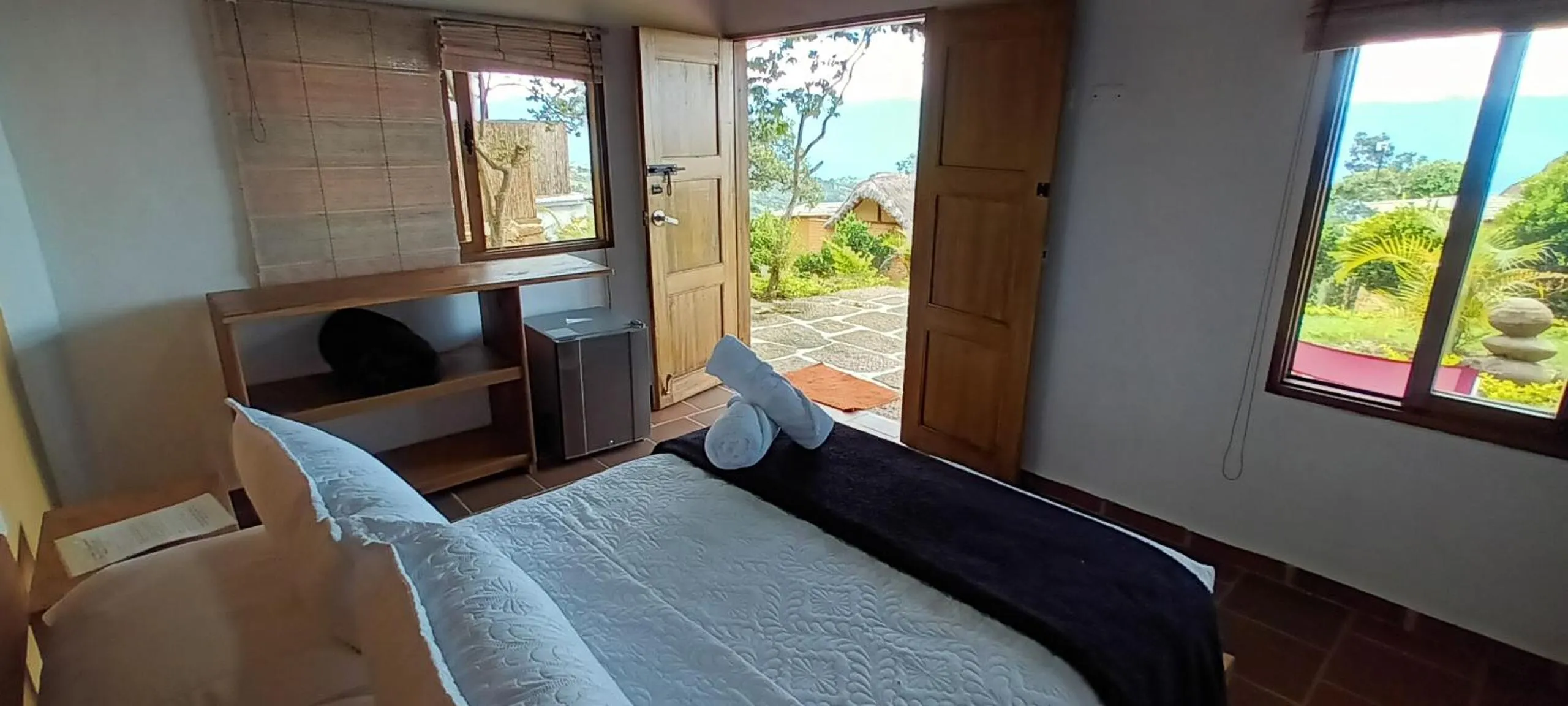 Garden view, Bed in Hotel Cariguá