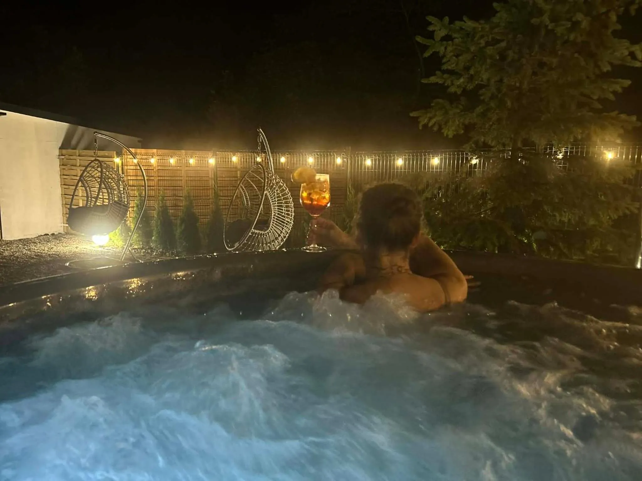 Hot Tub in Hotel Górecki