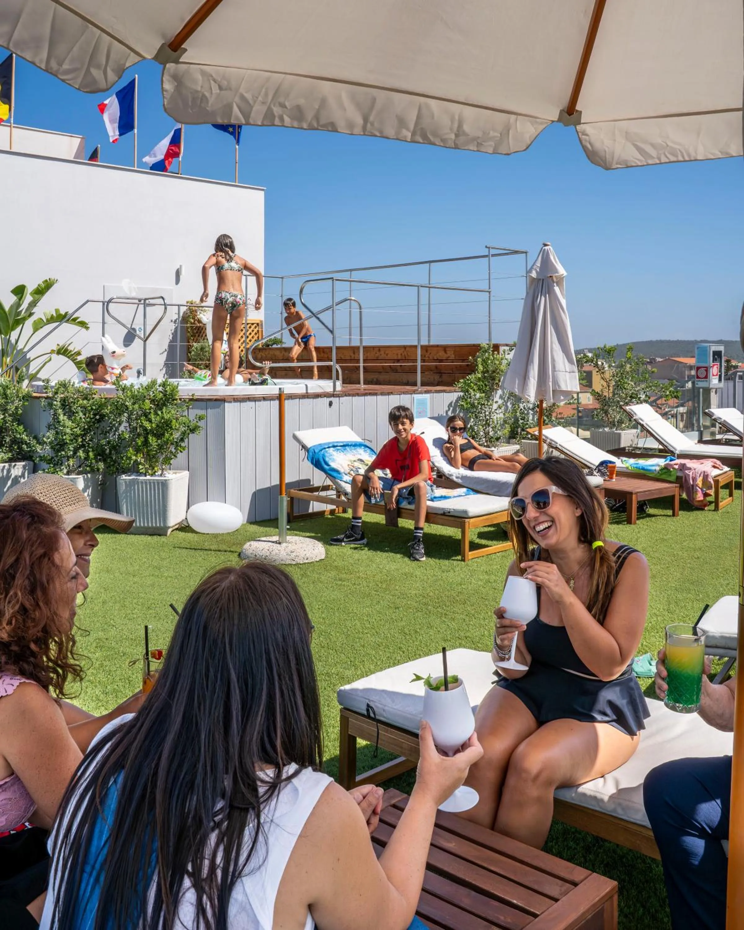 Swimming pool in Hotel La Margherita & SPA
