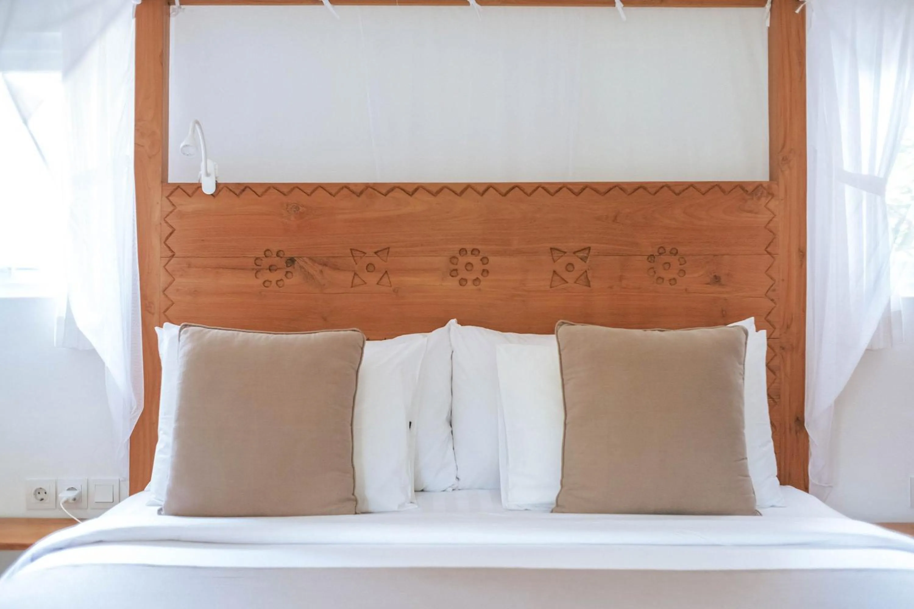 Bed in Sun & Moon Villa