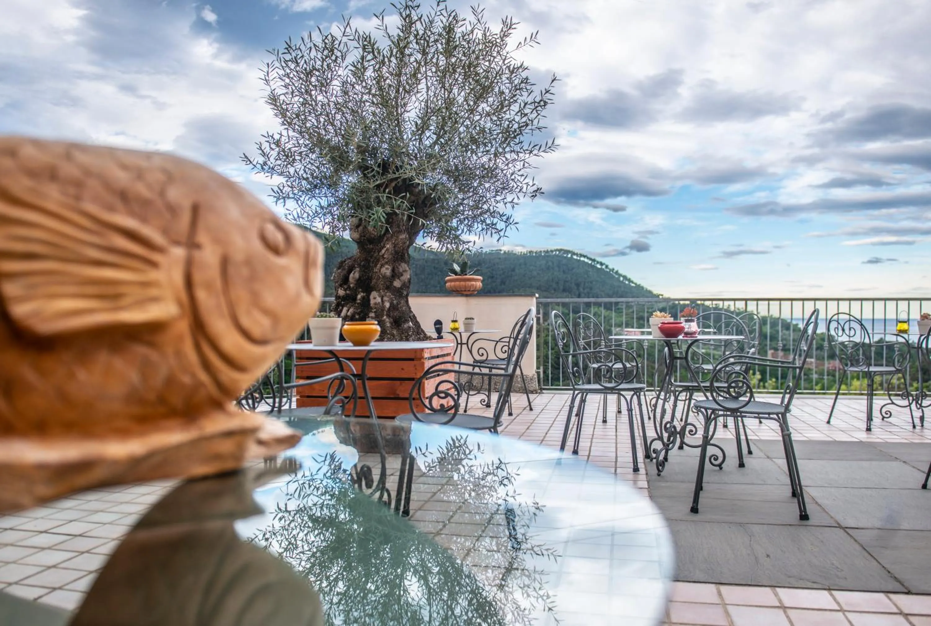 Balcony/Terrace in Hotel Al Terra Di Mare