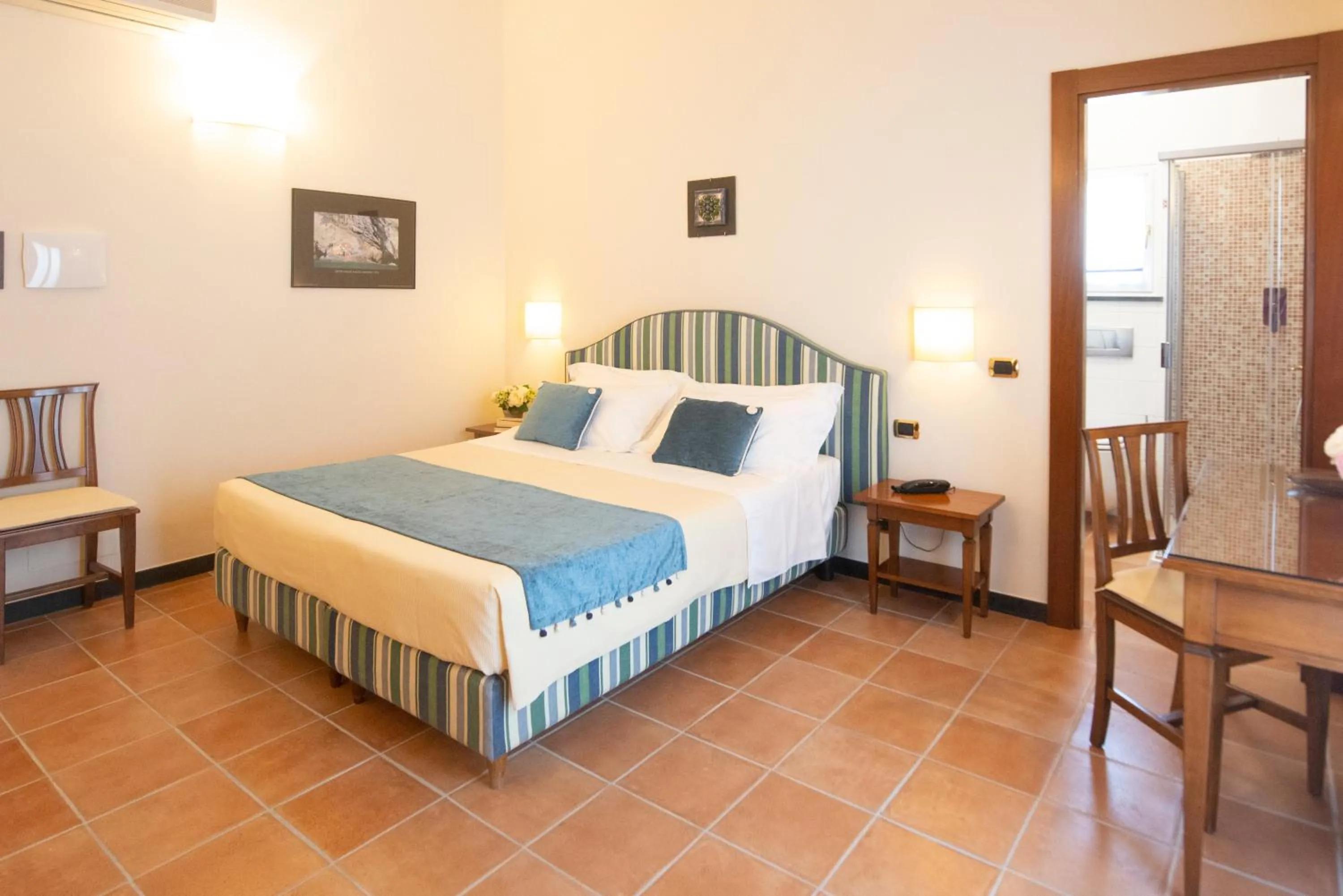 Bed in Hotel Al Terra Di Mare