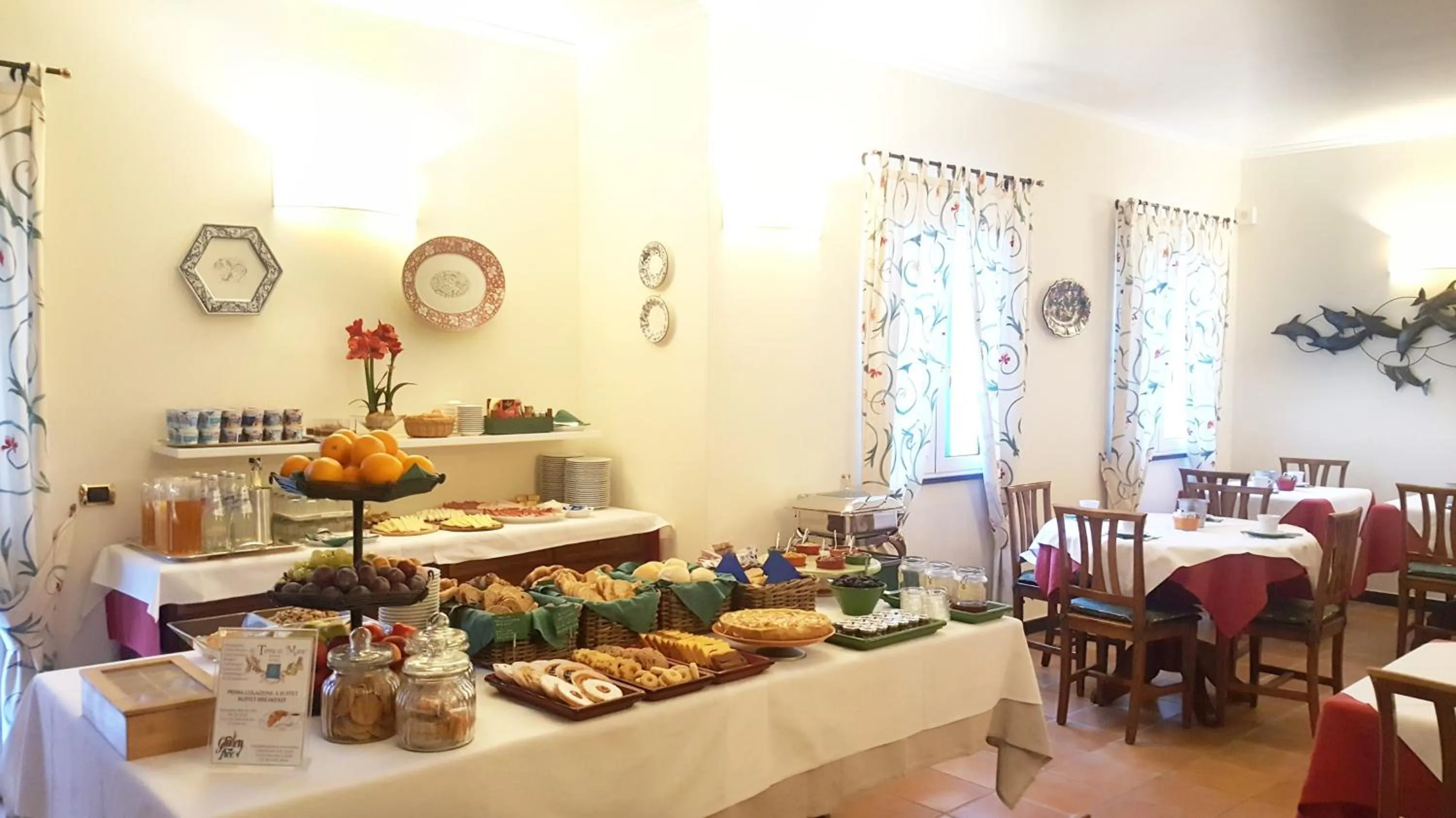 Food close-up in Hotel Al Terra Di Mare