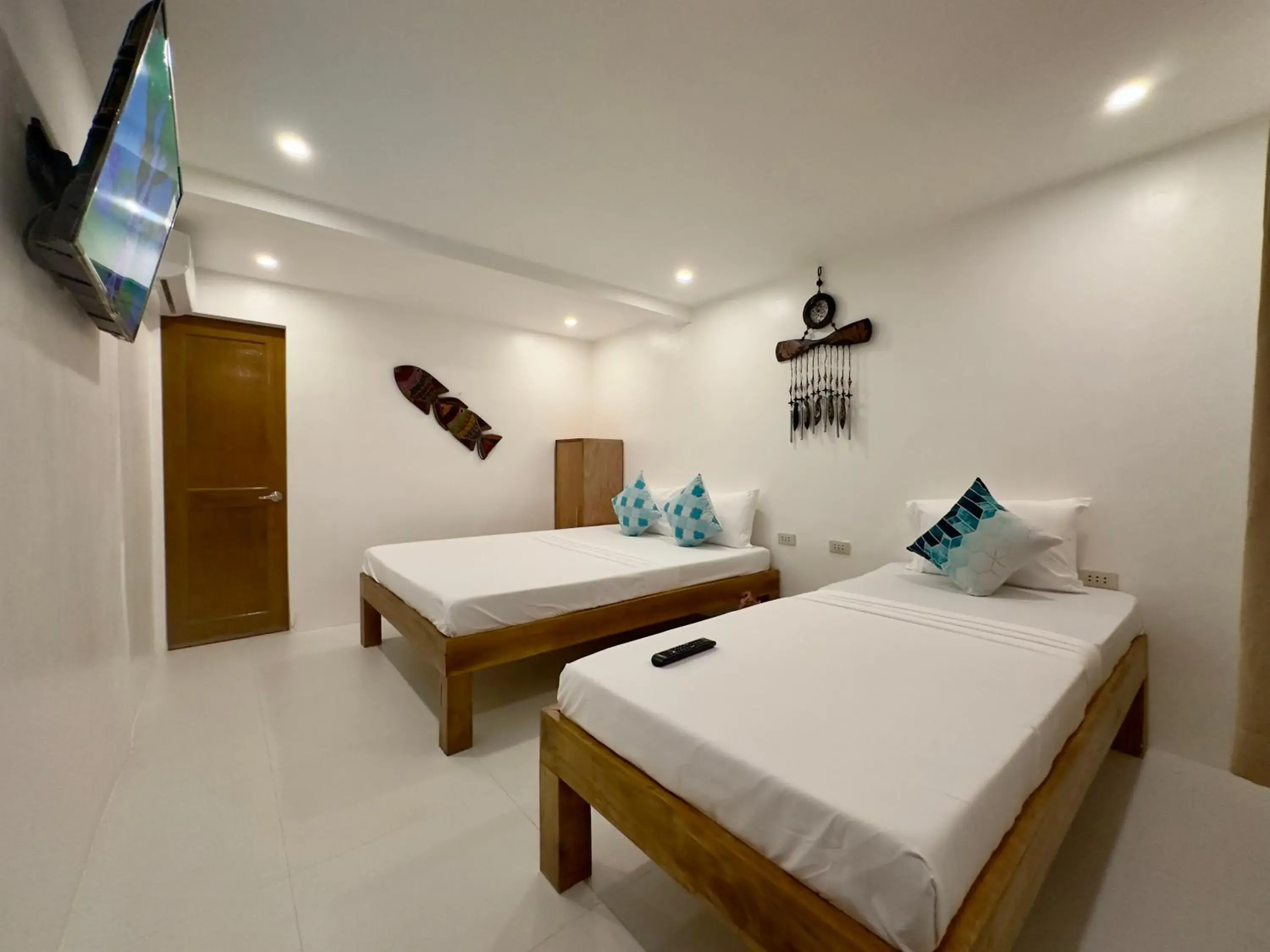 Bed in Palmera El Nido Inn Bed in Palmera El Nido Inn